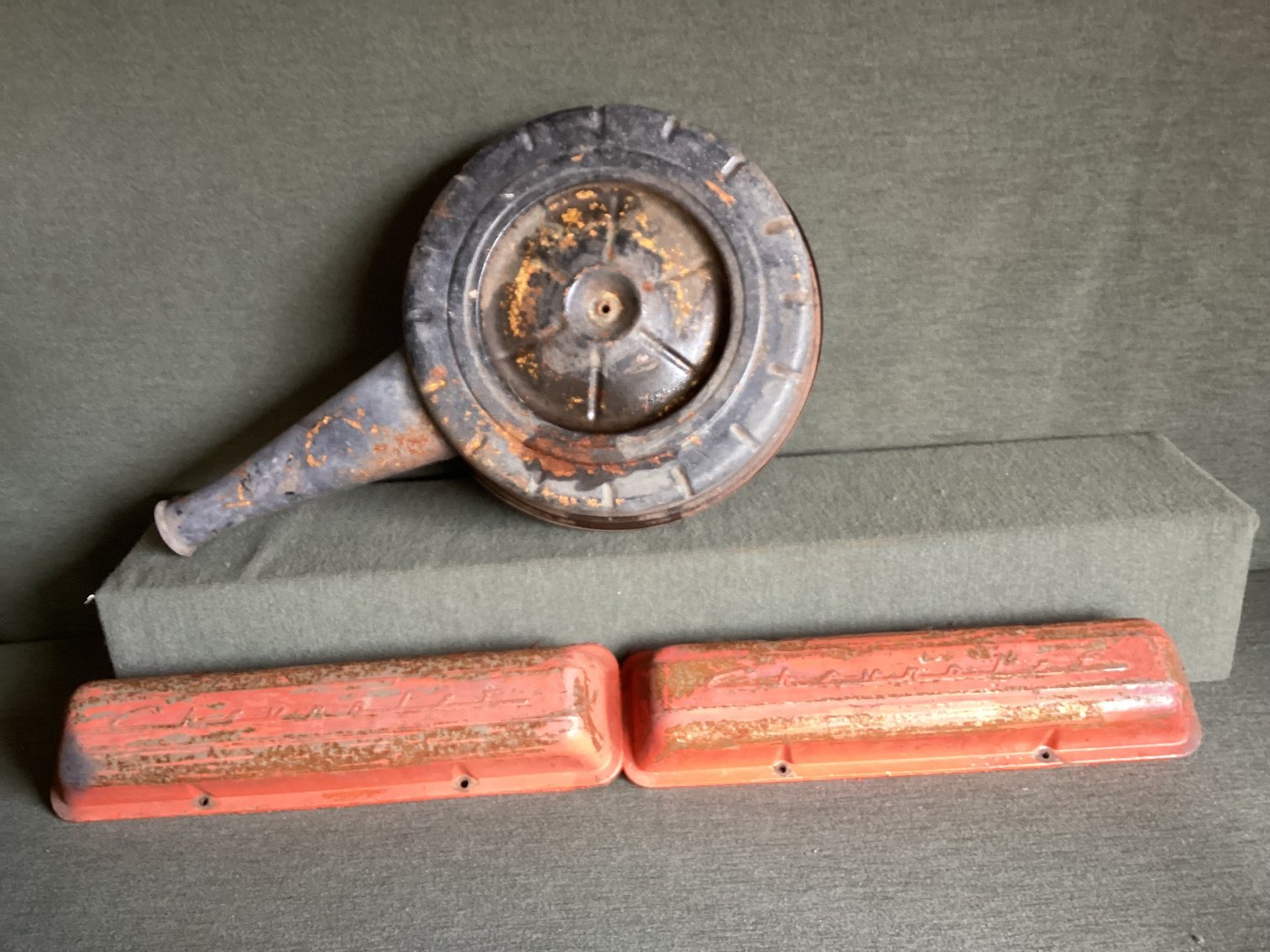 Image for Air Intake and Valve Covers for ‘63 Chevy