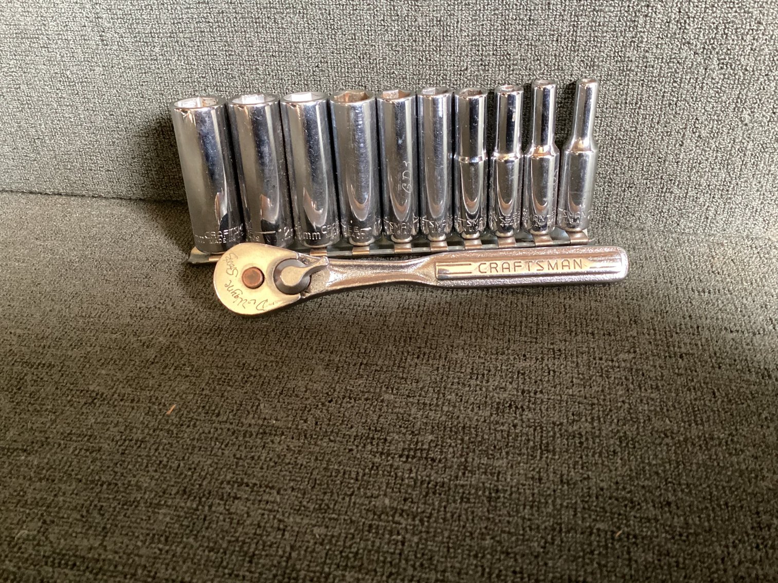 Image for Craftsman Deep Well 1/4” Drive Metric Socket Set