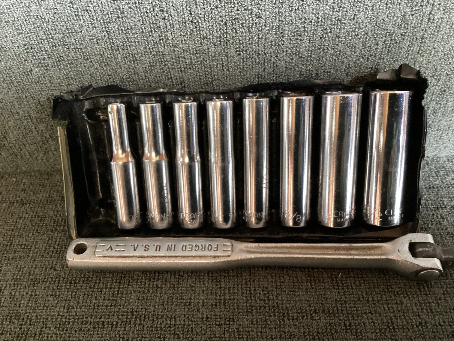 Image for Craftsman 1/4” Drive Deep Well SAE Socket Set