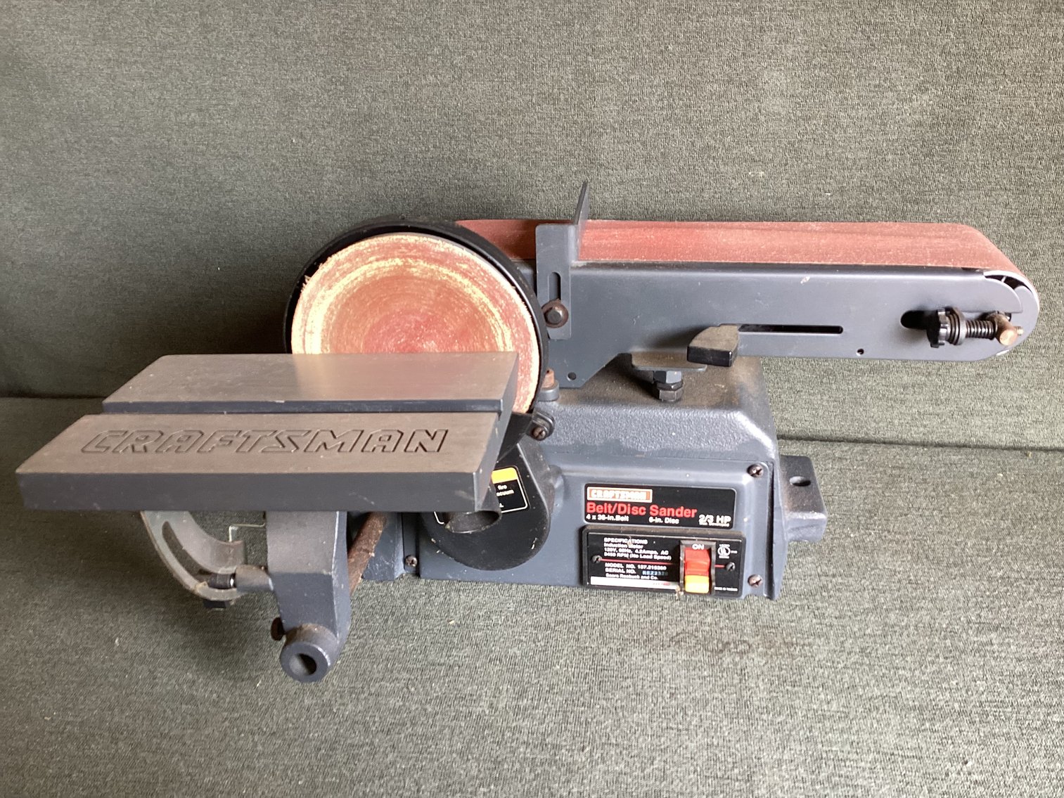 Image for Craftsman Belt/Disc Sander