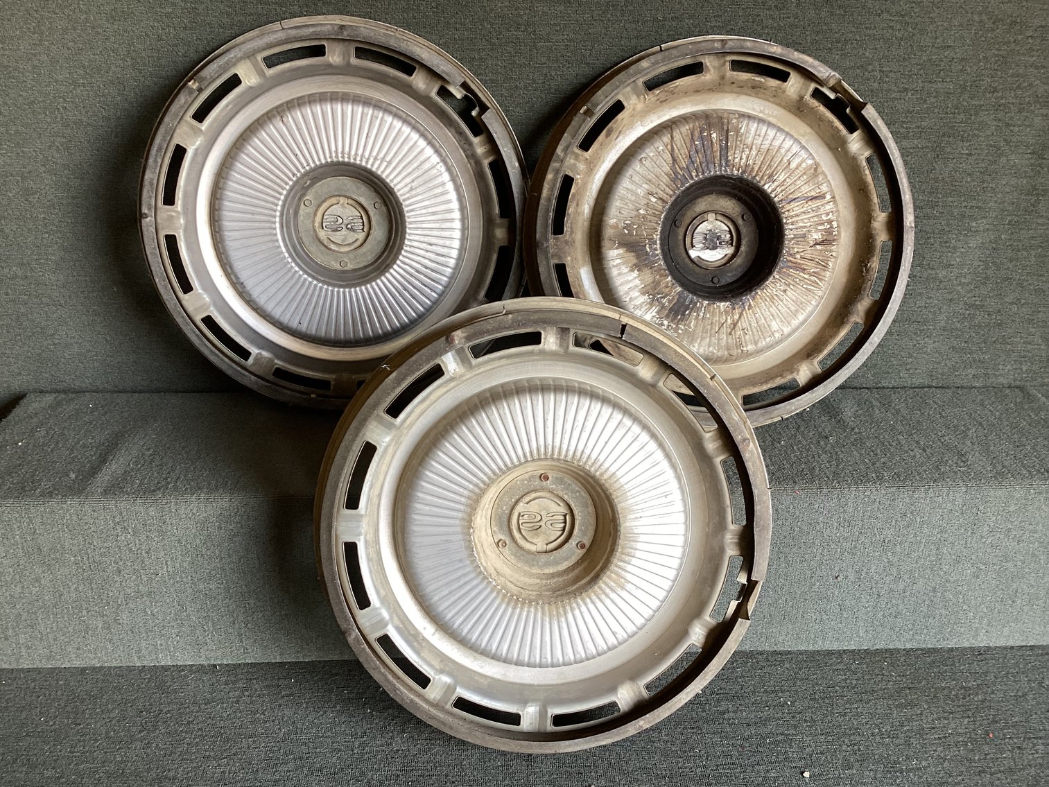 Image for Three Orig 1963 SS Hub Caps