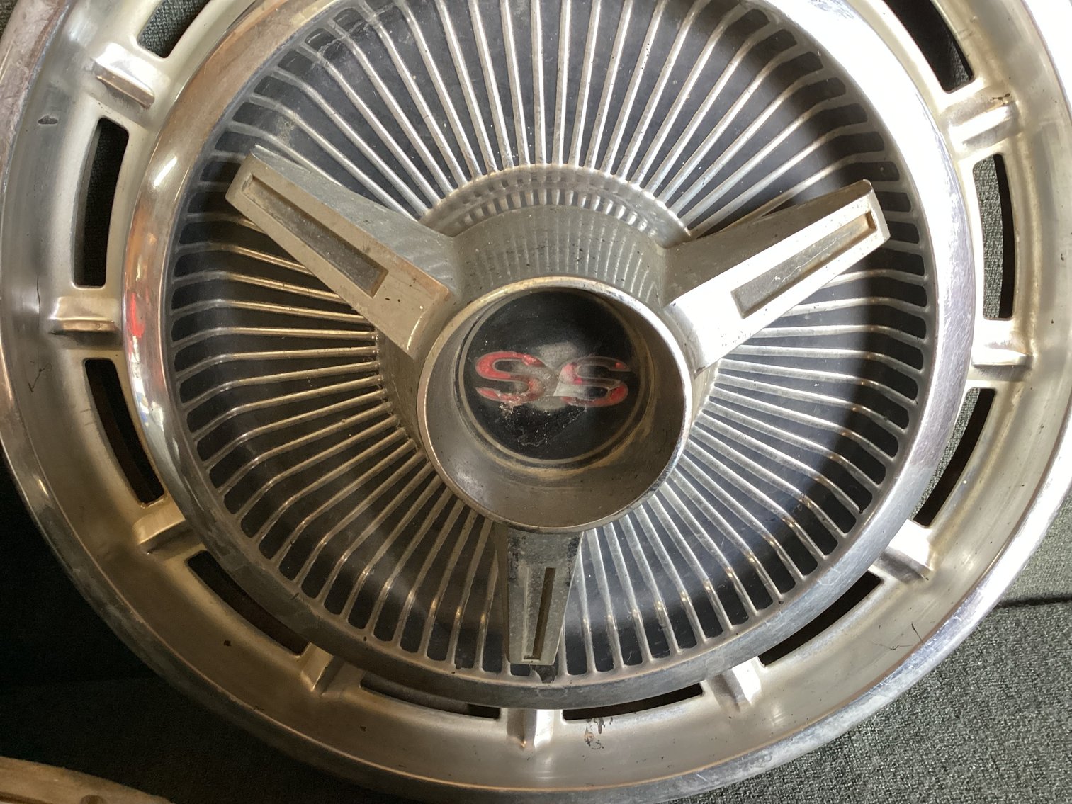 Image for Three Orig 1963 SS Hub Caps