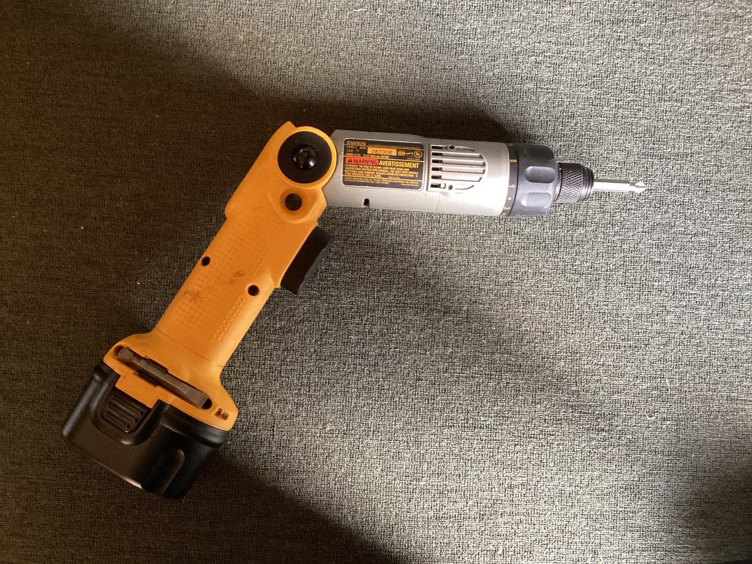 Image for DeWalt Angle Screw Driver - Battery Powered