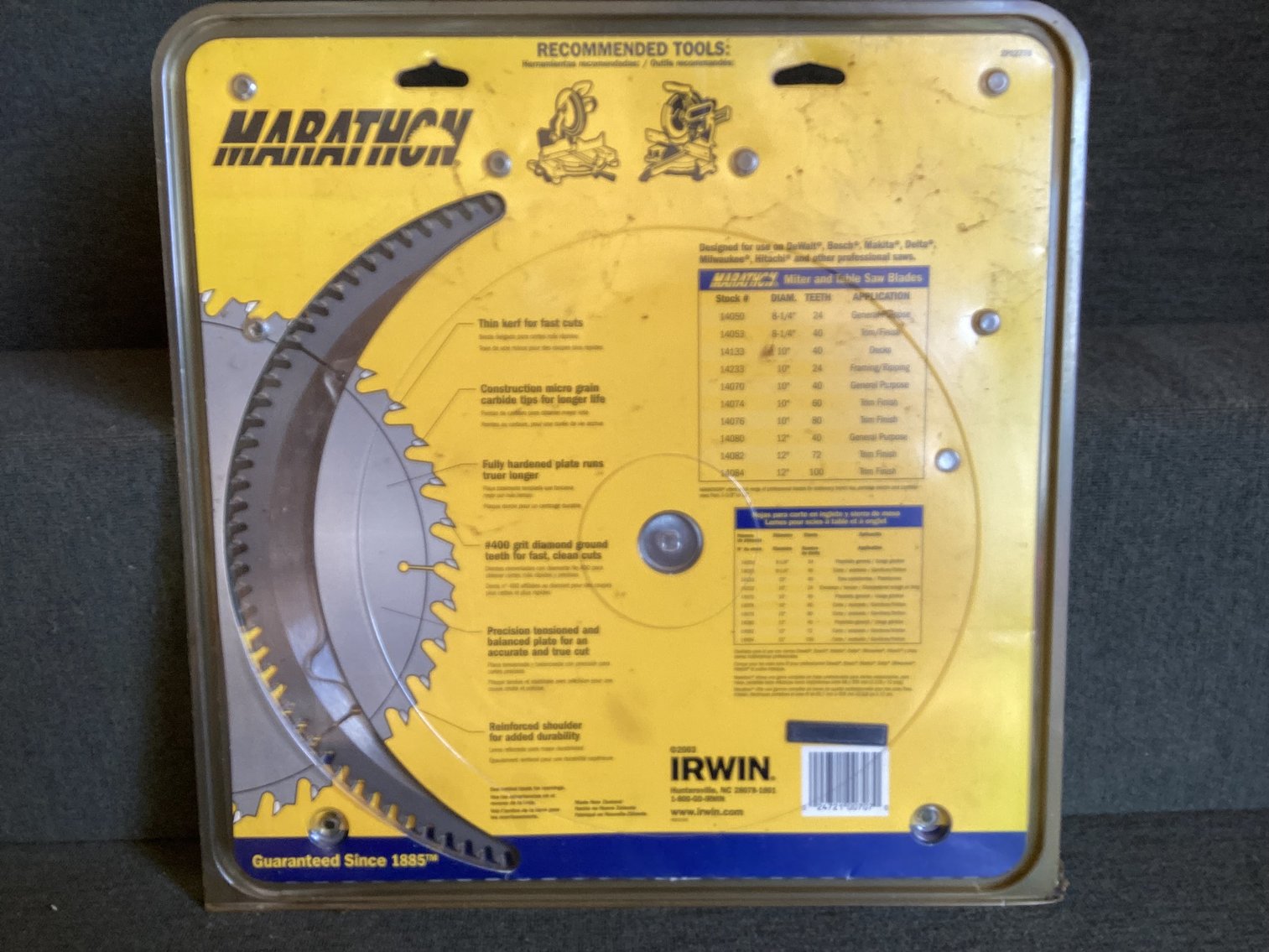 Image for Irwin 2 Pk 12” Saw Blades