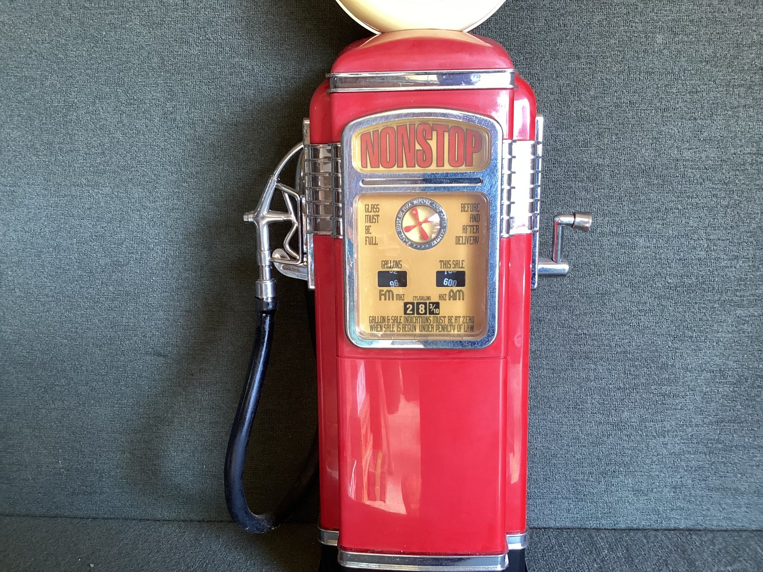 Image for Gas Pump Novelty Radio