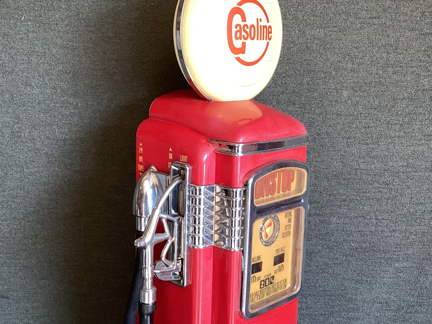 Image for Gas Pump Novelty Radio