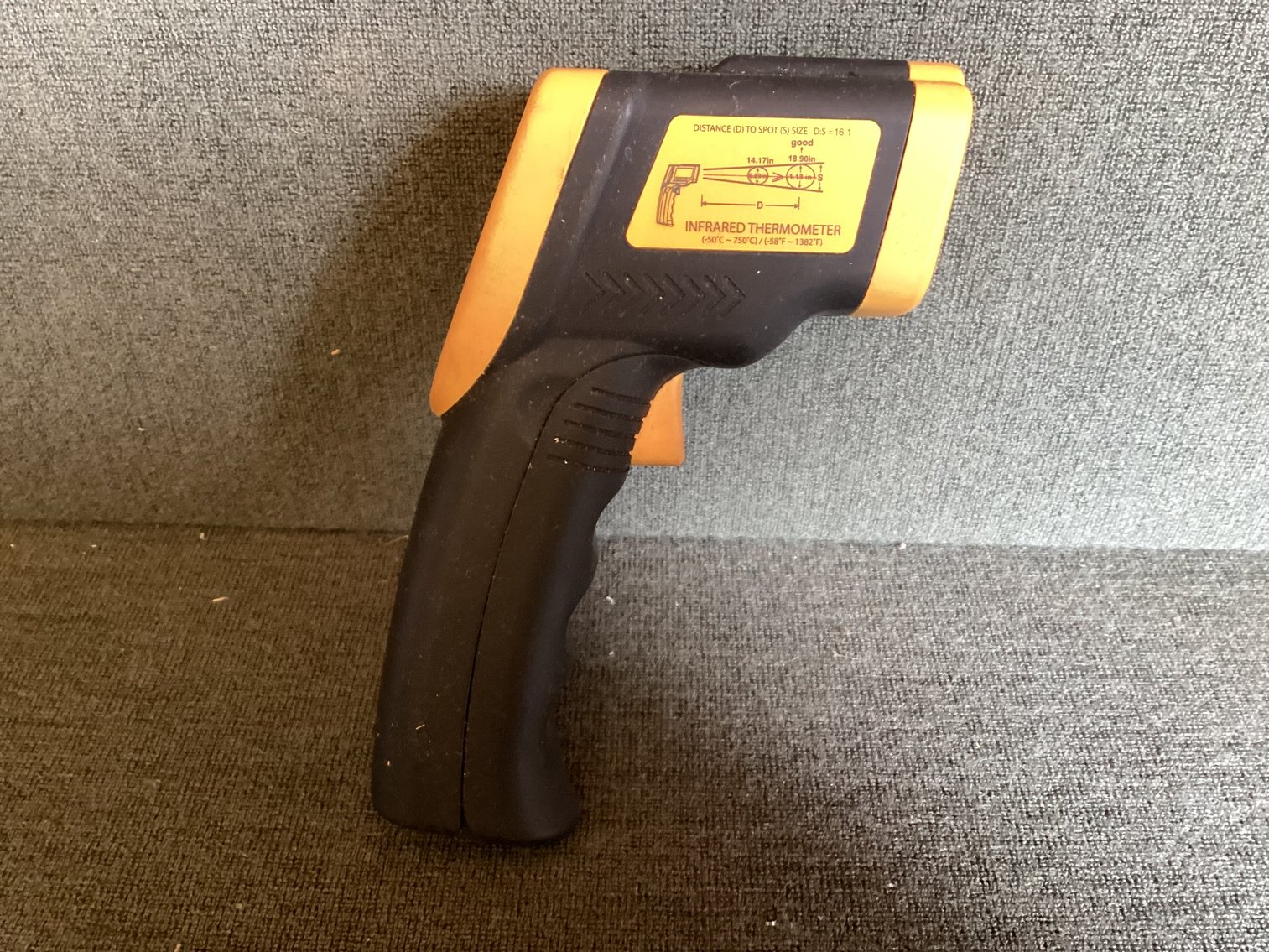 Image for Laser Grip Infrared Thermometer