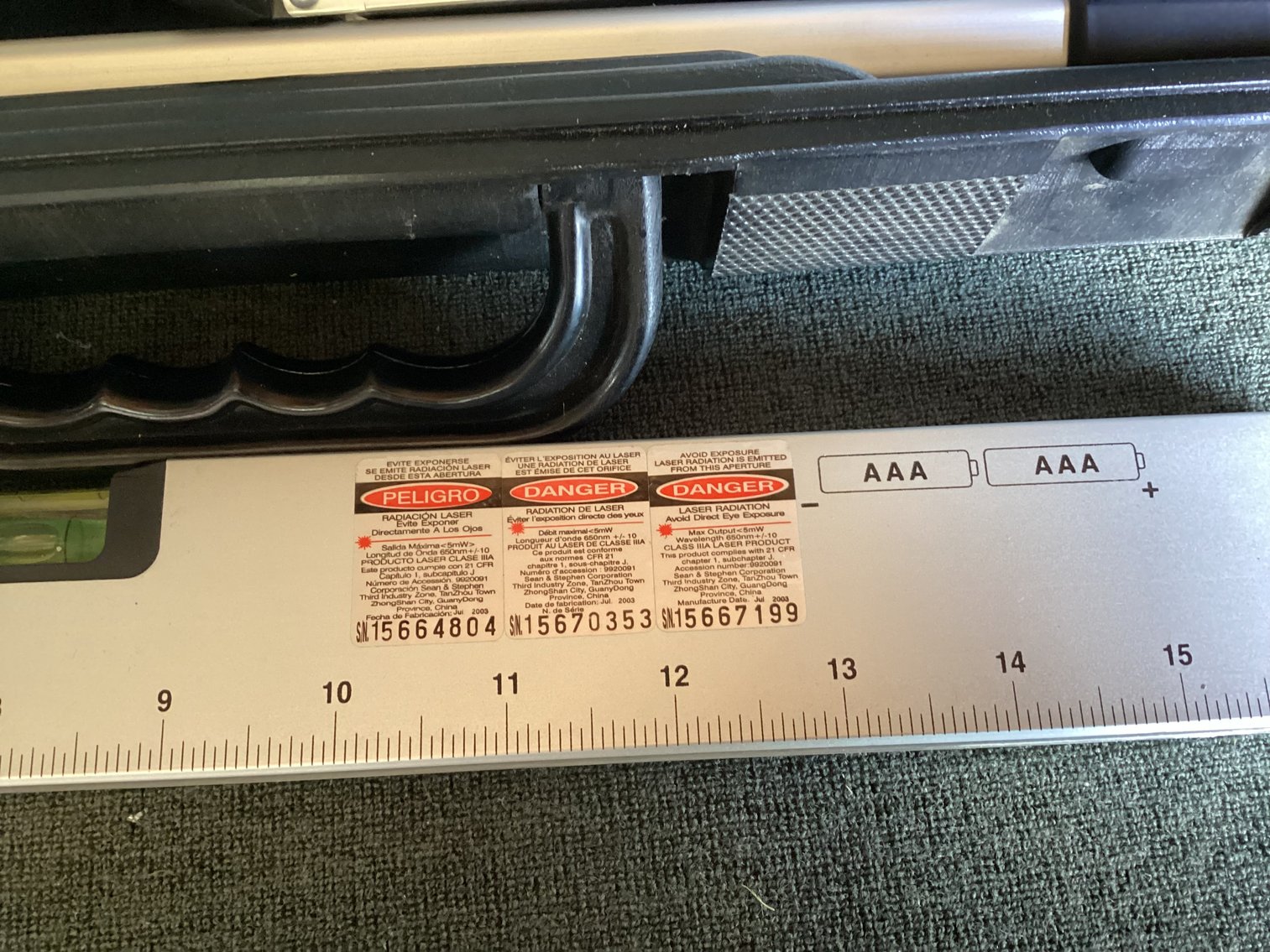 Image for Straight-Line LASER Level with Tripod