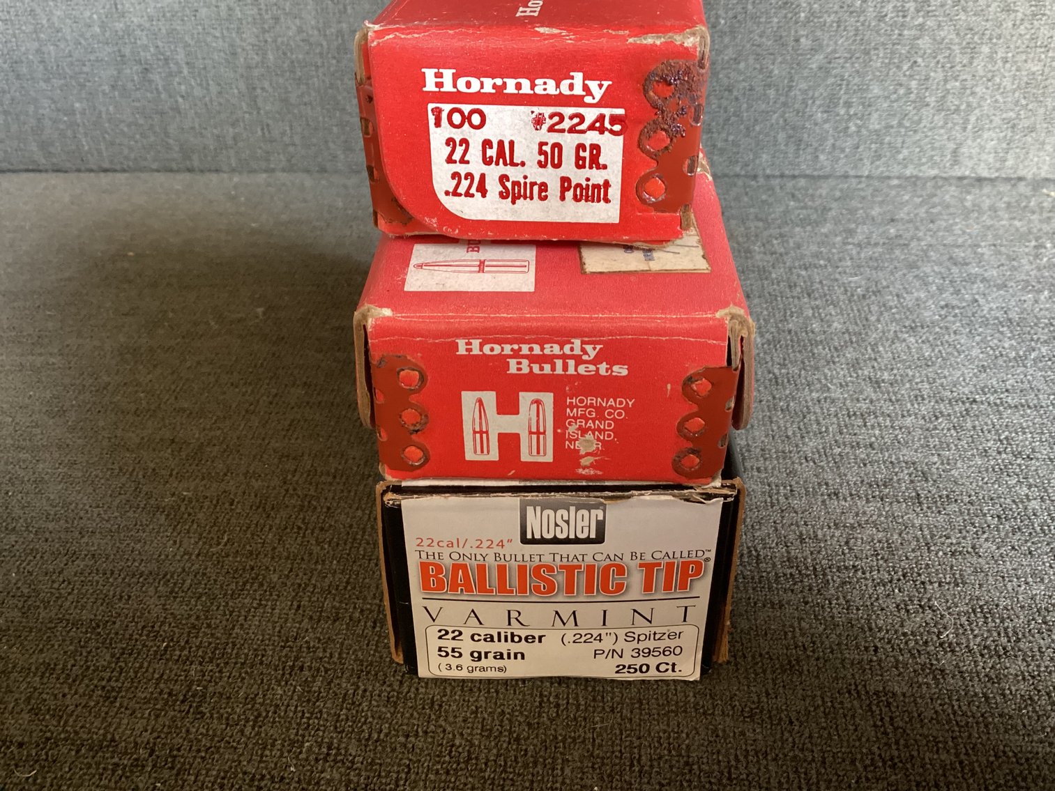 Image for 22 Caliber Bullets for Reloading