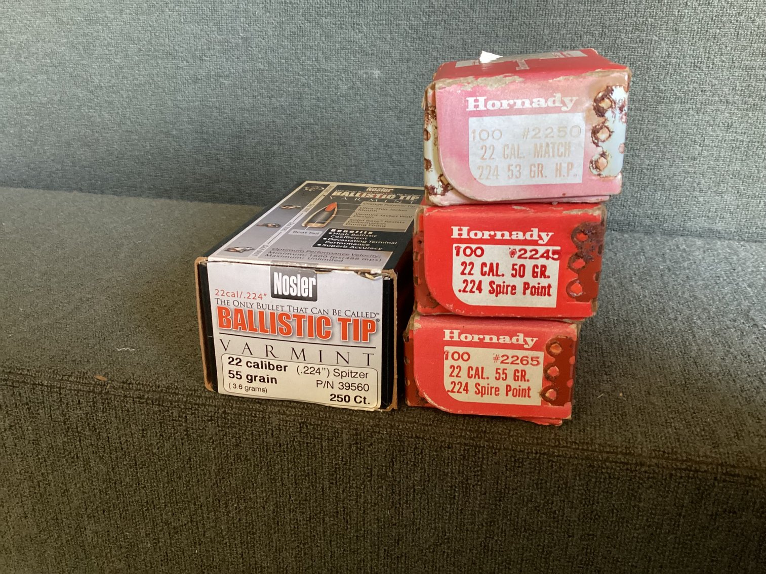 Image for 22 Caliber Bullets for Reloading