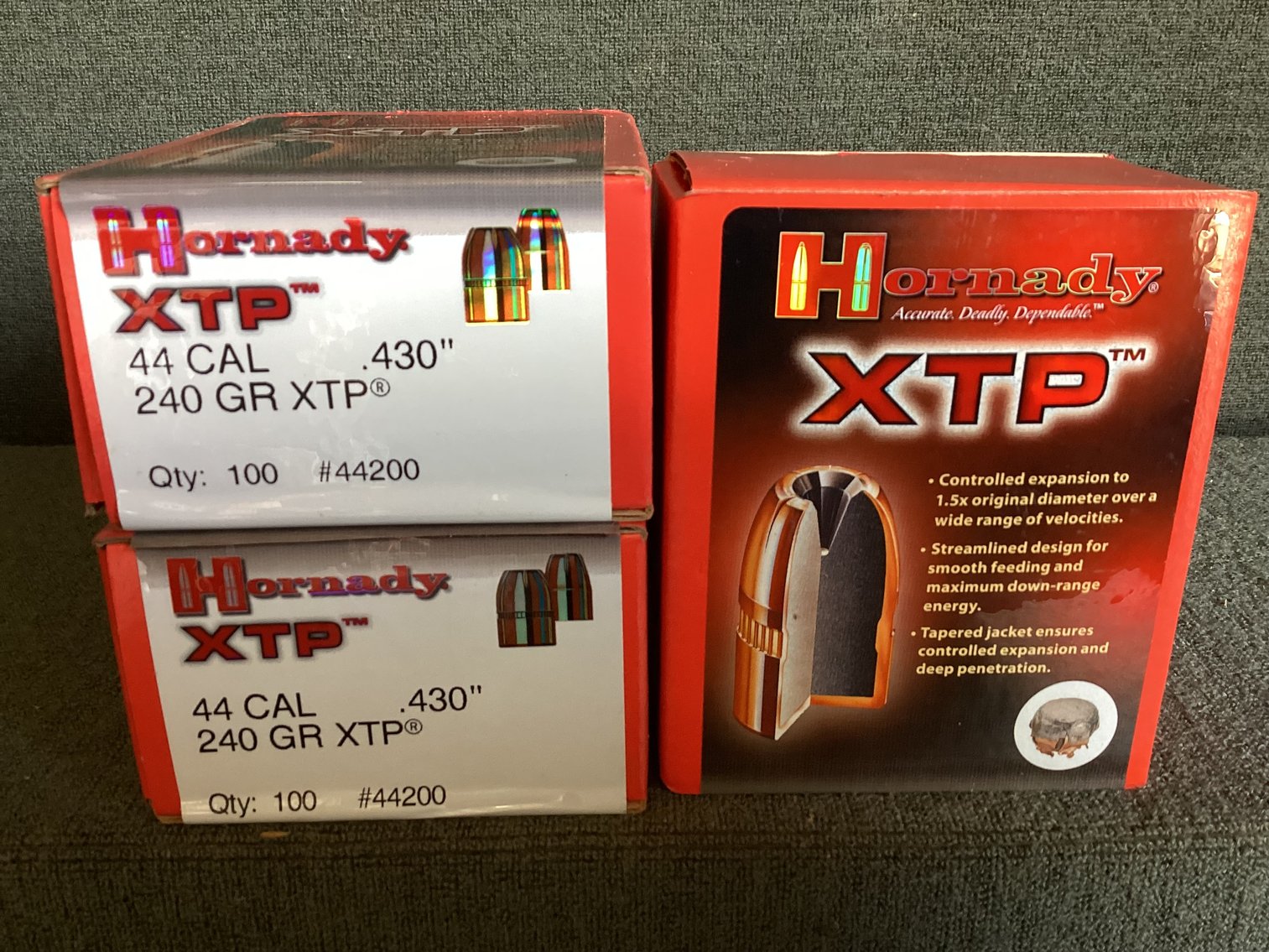 Image for 44 Caliber Bullets for Reloading