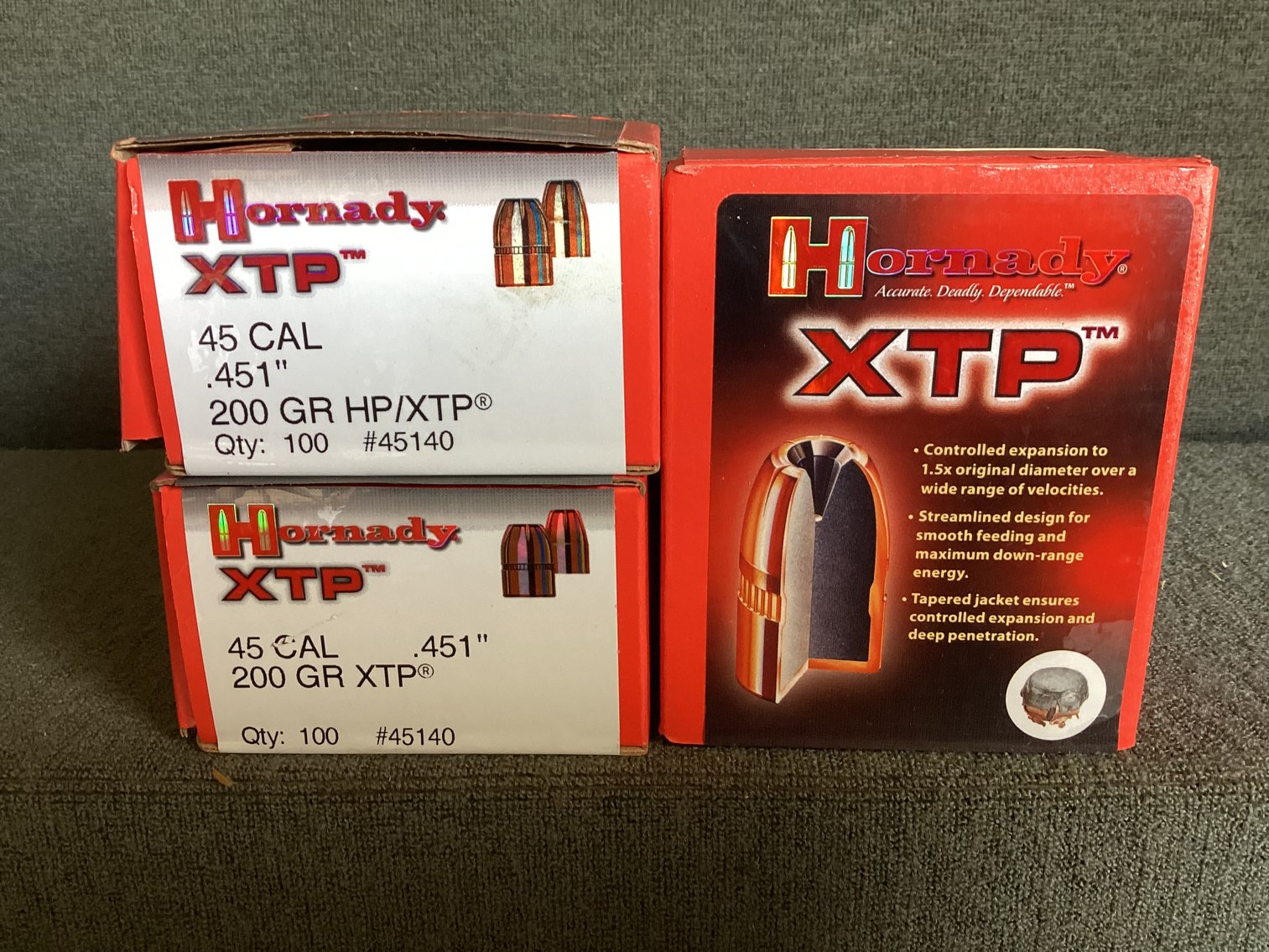 Image for 45 Caliber Bullets for Reloading