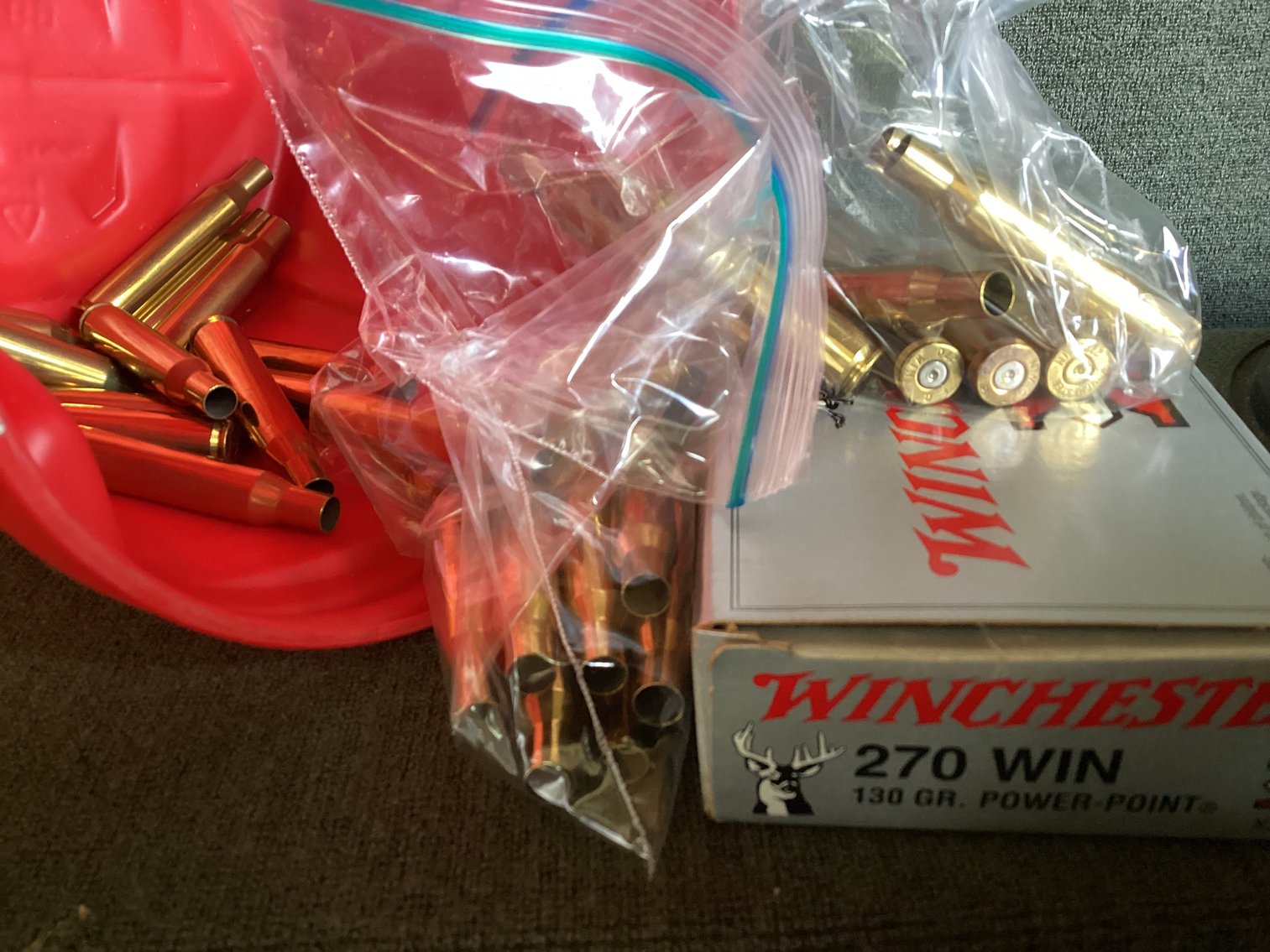 Image for 270 Caliber Brass for Reloading