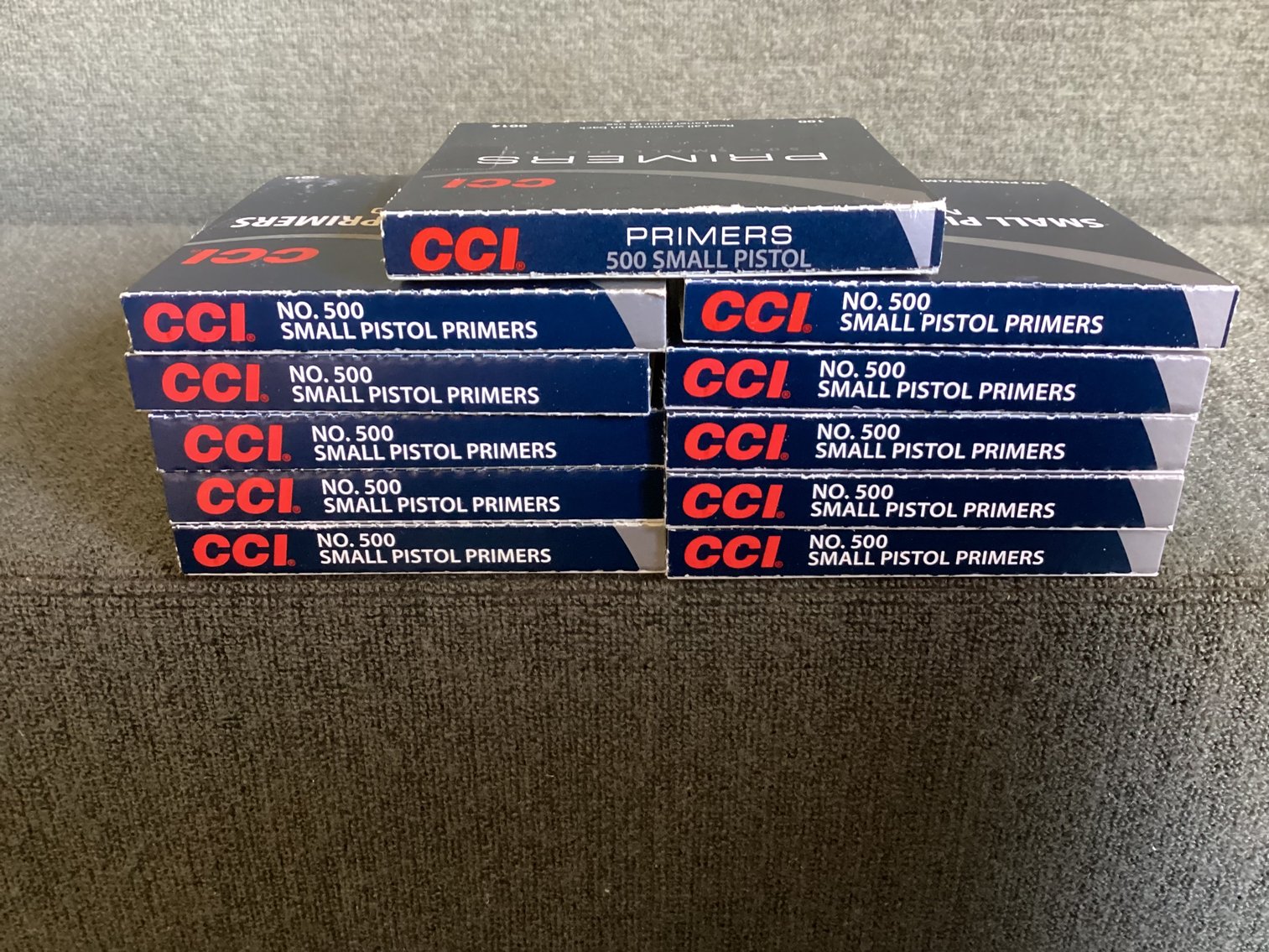 Image for CCI Small Pistol Primers - No. 500