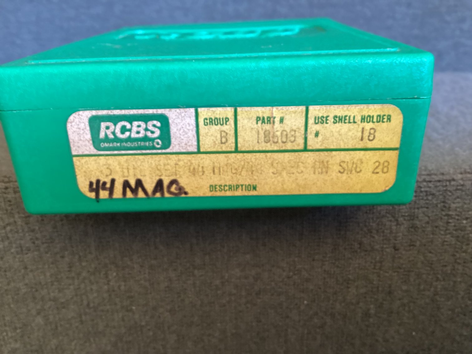 Image for RCBS .44MAG Die Set