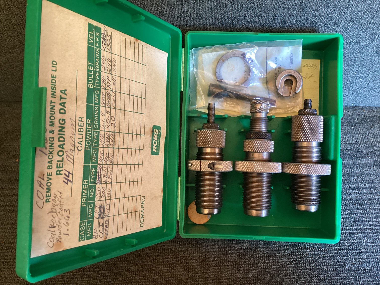 Image for RCBS .44MAG Die Set