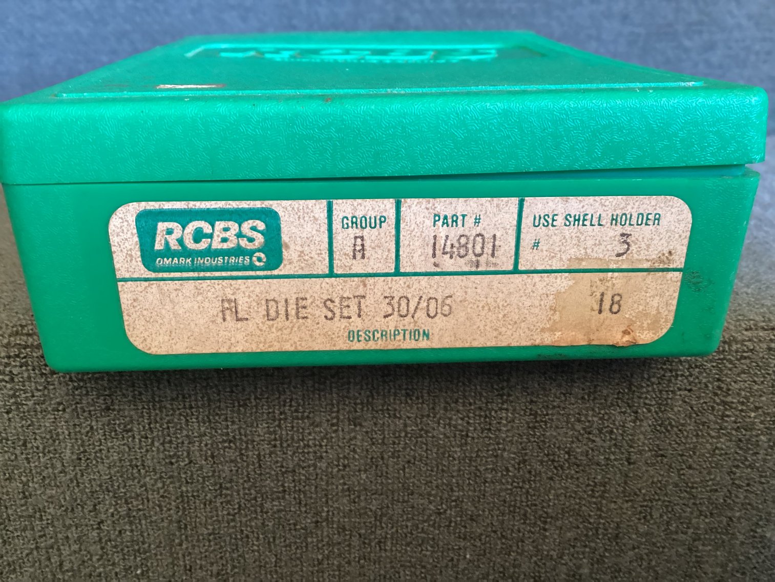 Image for RCBS FL DIE SET 30/06