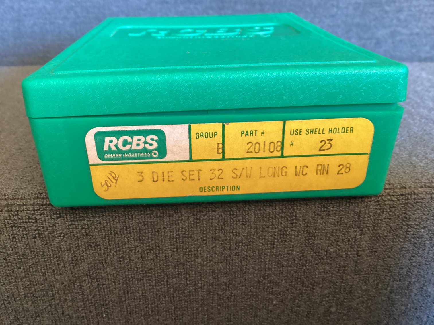 Image for RCBS Three Die Set S/W long WC RN 28