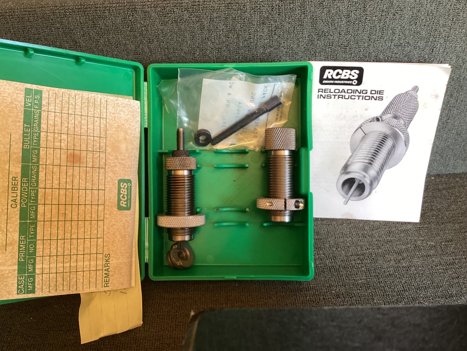 Image for RCBS Three Die Set S/W long WC RN 28