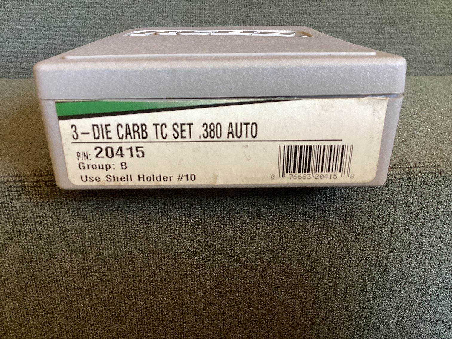 Image for RCBS 3-DIE CARB TC SET .380 AUTO