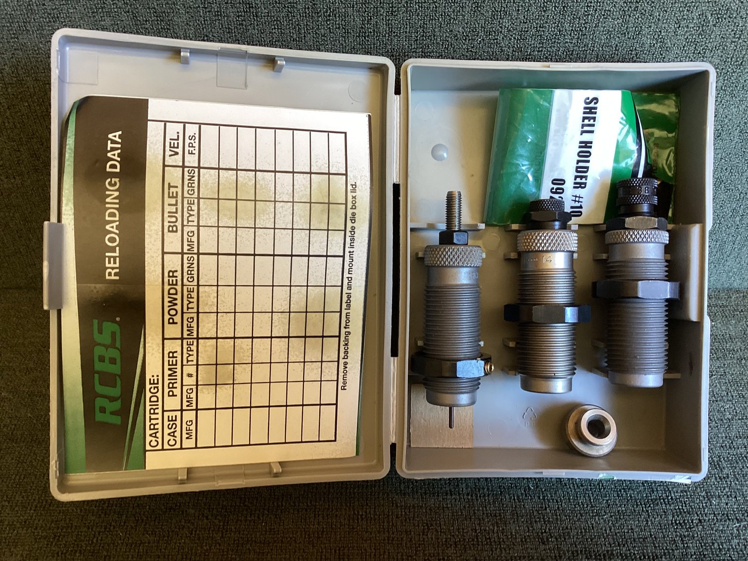 Image for RCBS 3-DIE CARB TC SET .380 AUTO