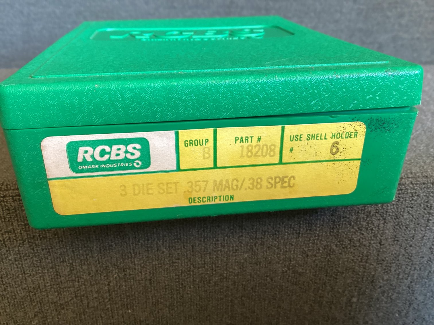 Image for RCBS 3 DIE SET .357 MAG/.38 SPEC
