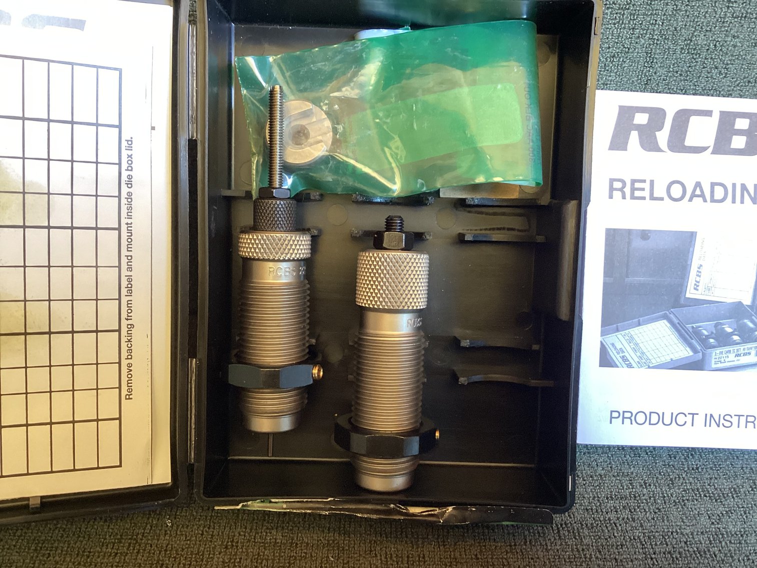 Image for RCBS .223 REM/5.56X45 SB T/C DIE SET