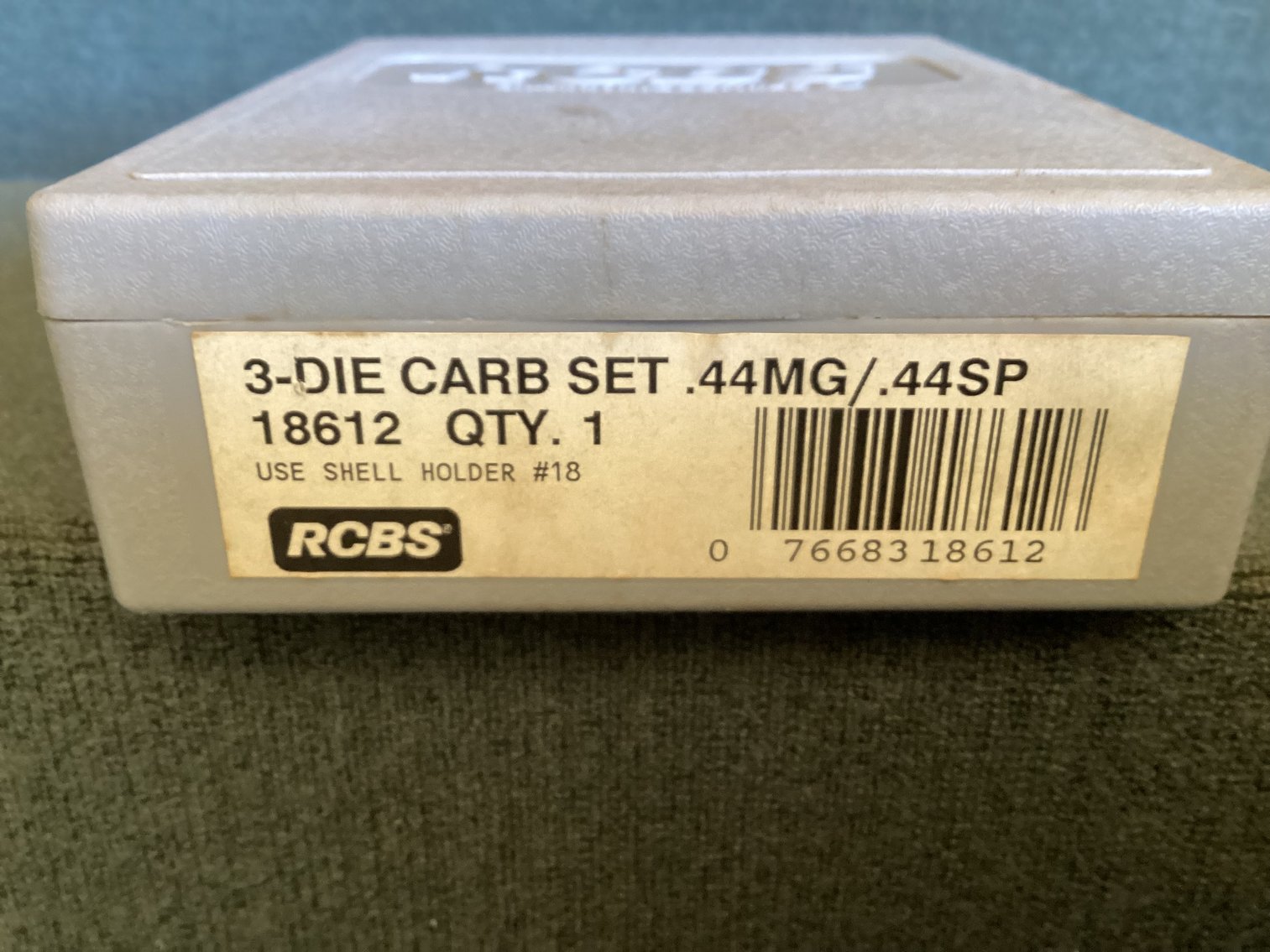 Image for RCBS 3 DIE CARB SET .44MG/.44SP