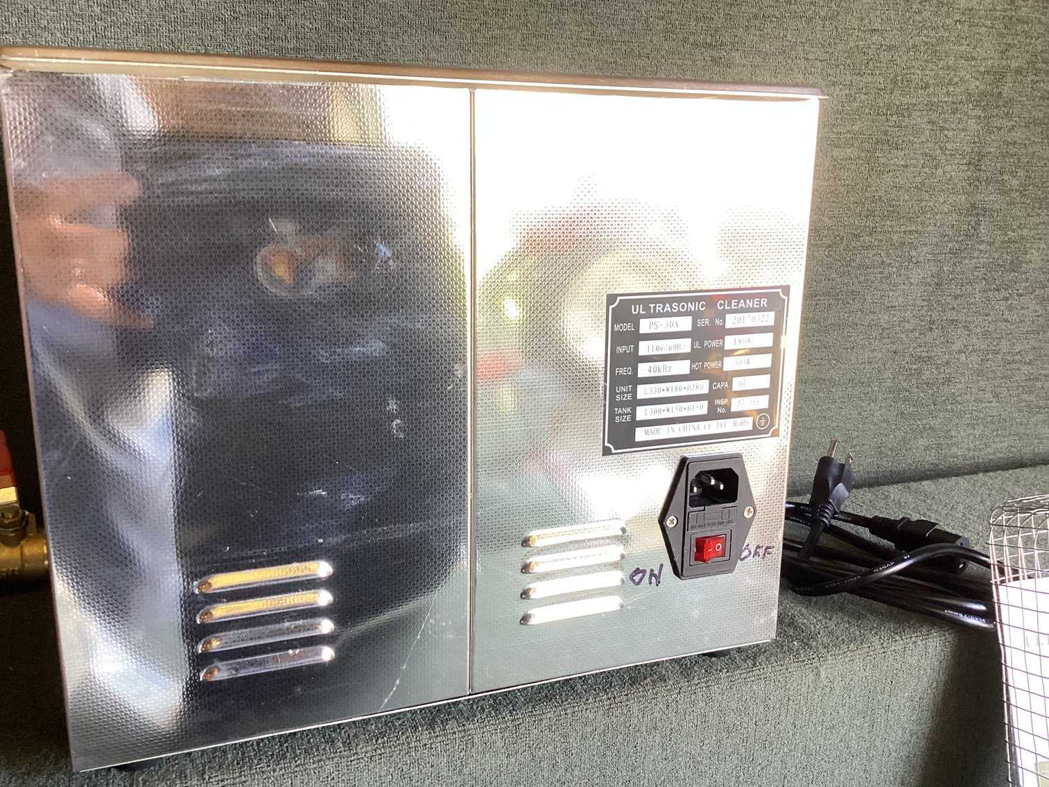 Image for Ultrasonic Cleaner