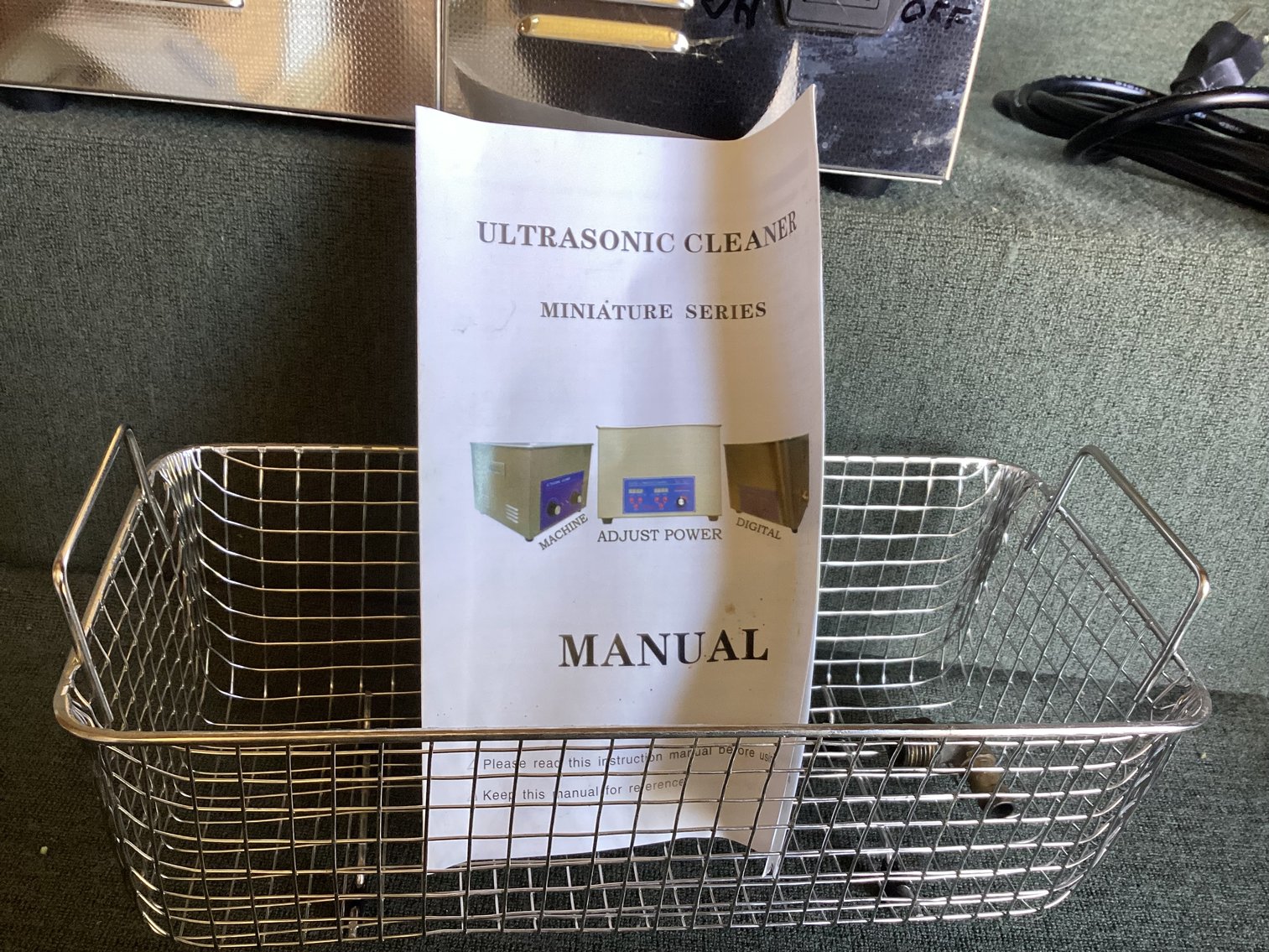 Image for Ultrasonic Cleaner