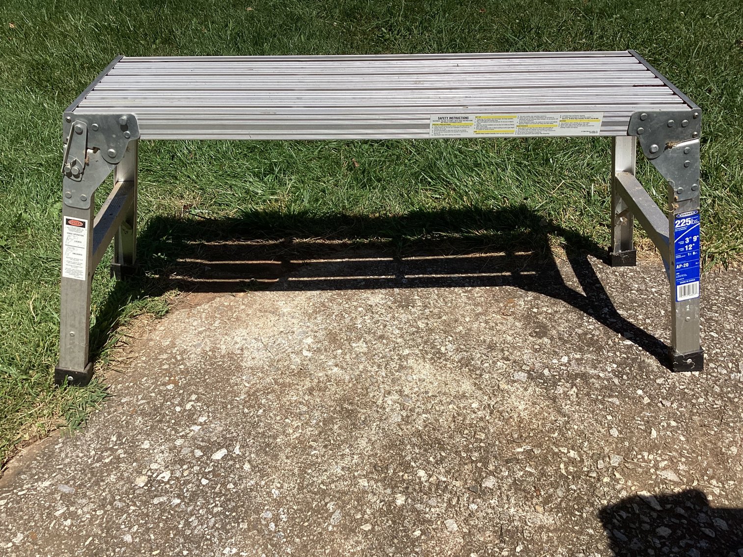 Image for Werner Folding Aluminum Work Platform