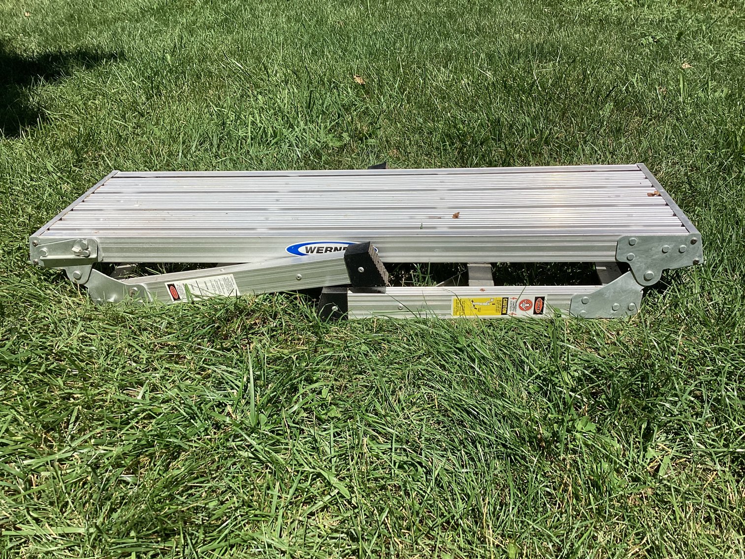 Image for Werner Folding Aluminum Work Platform