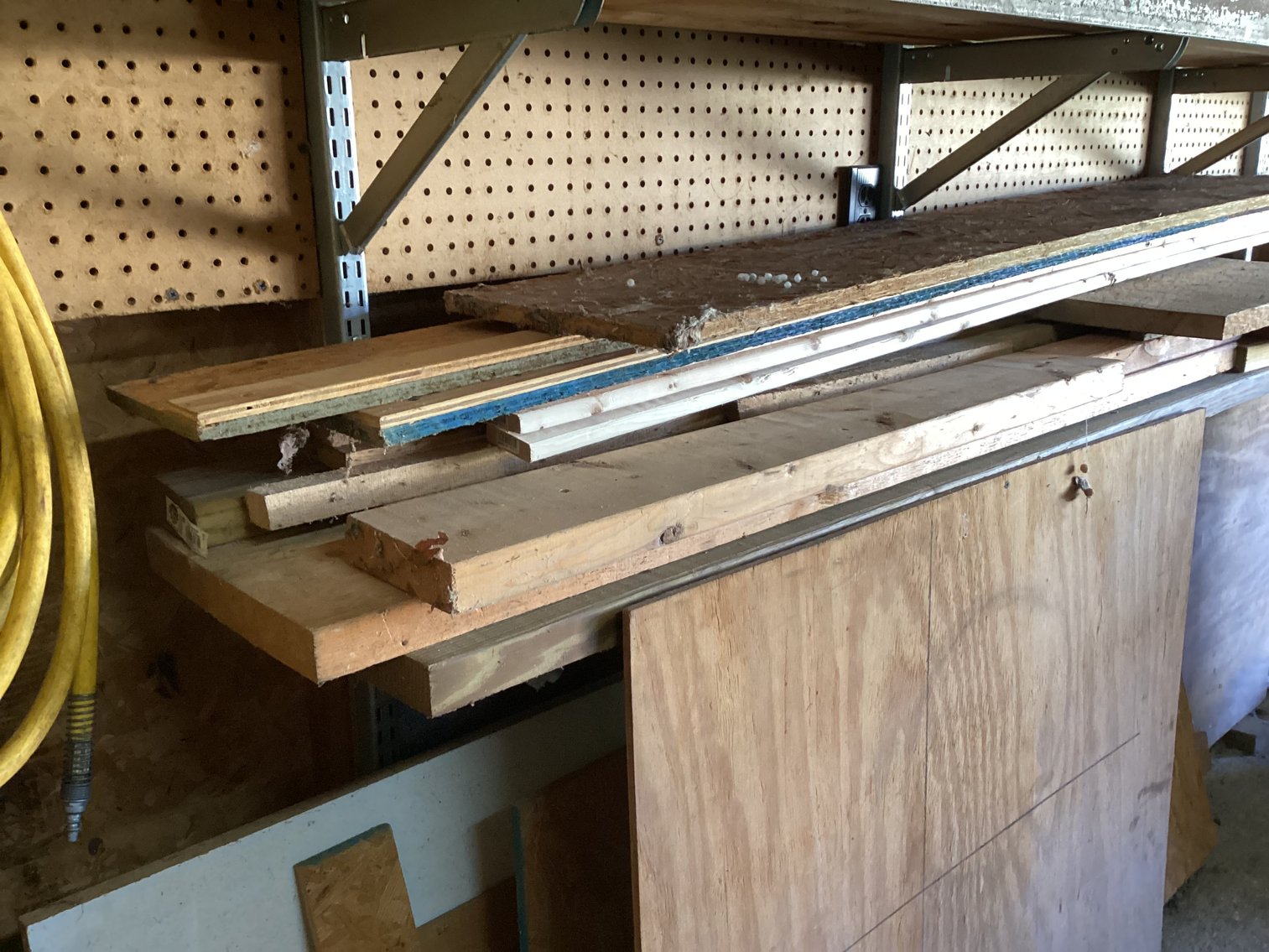 Image for Large Lot of Wood and Lumber - Some treated