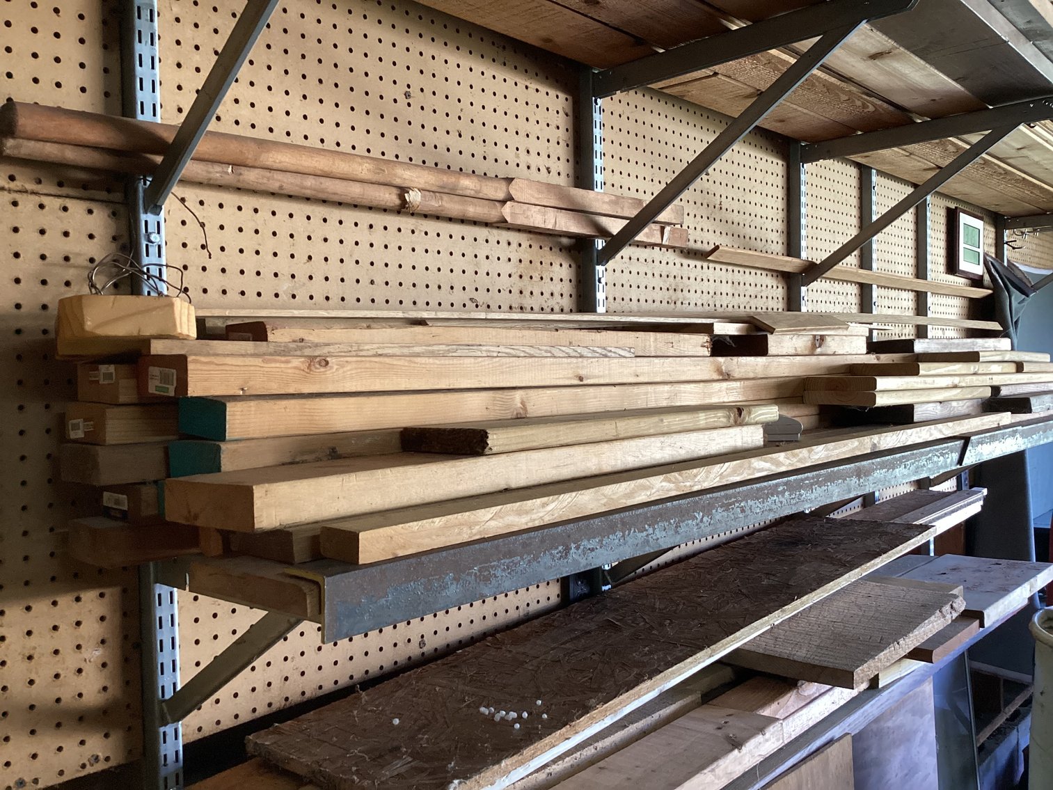 Image for Large Lot of Wood and Lumber - Some treated