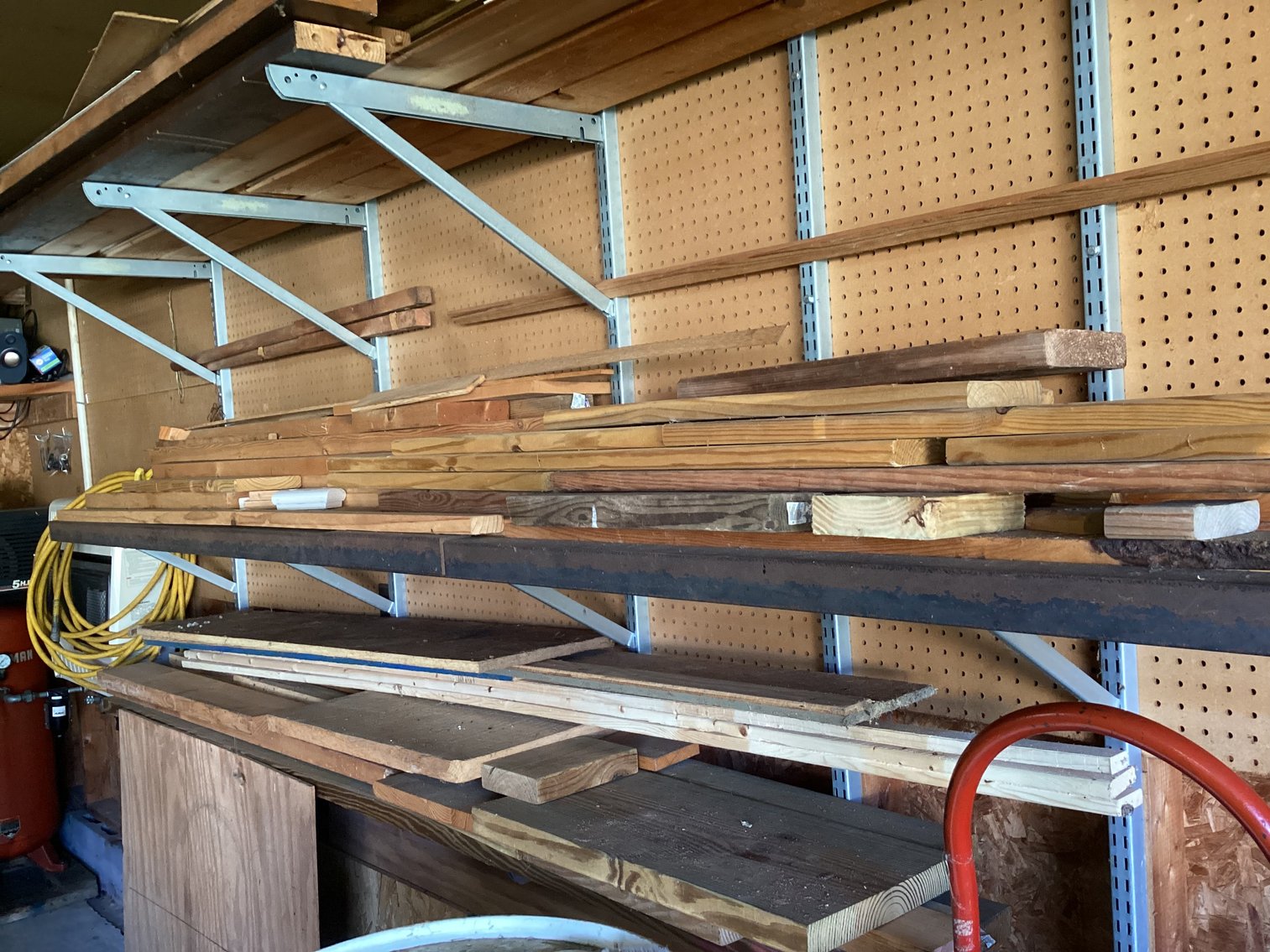 Image for Large Lot of Wood and Lumber - Some treated