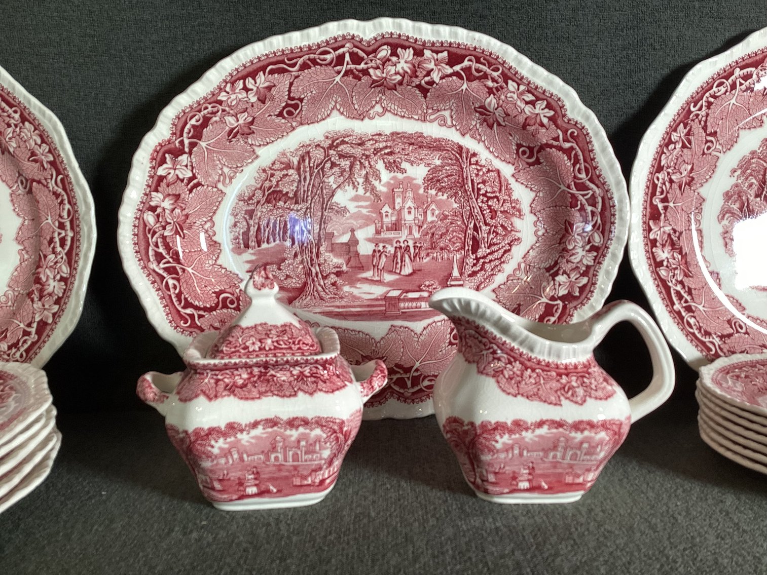 Image for Mason’s “Vista” English Transfer Ware