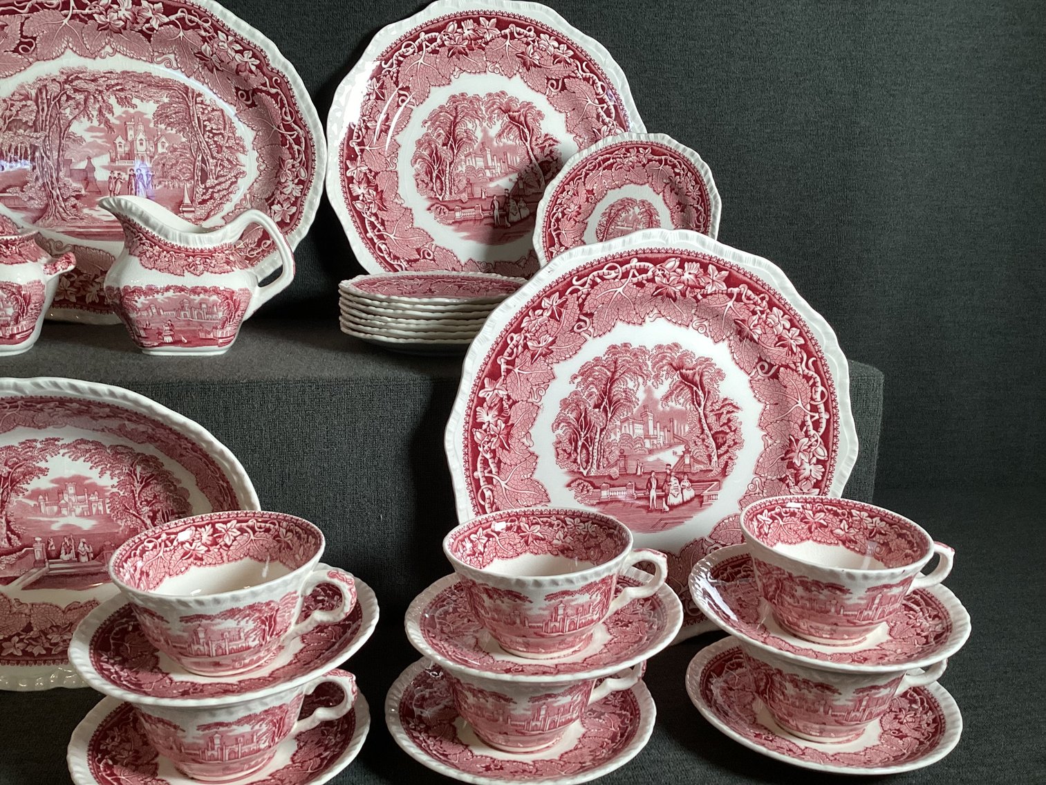 Image for Mason’s “Vista” English Transfer Ware