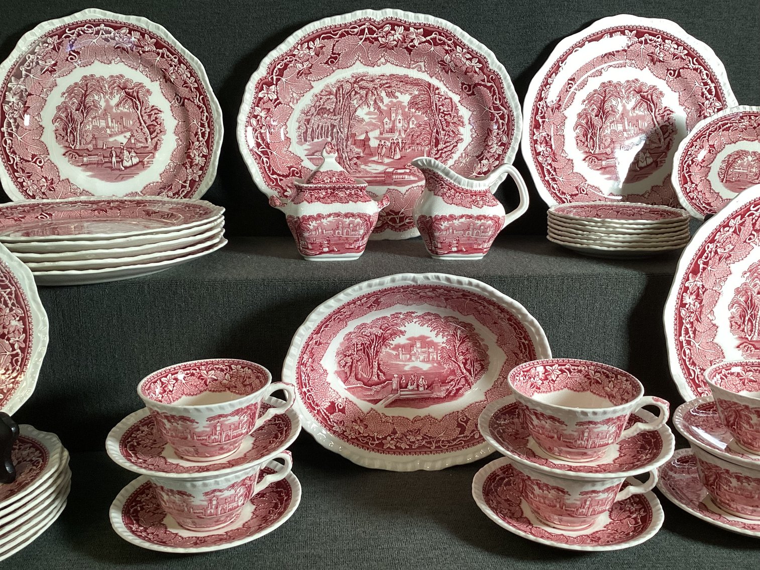 Image for Mason’s “Vista” English Transfer Ware