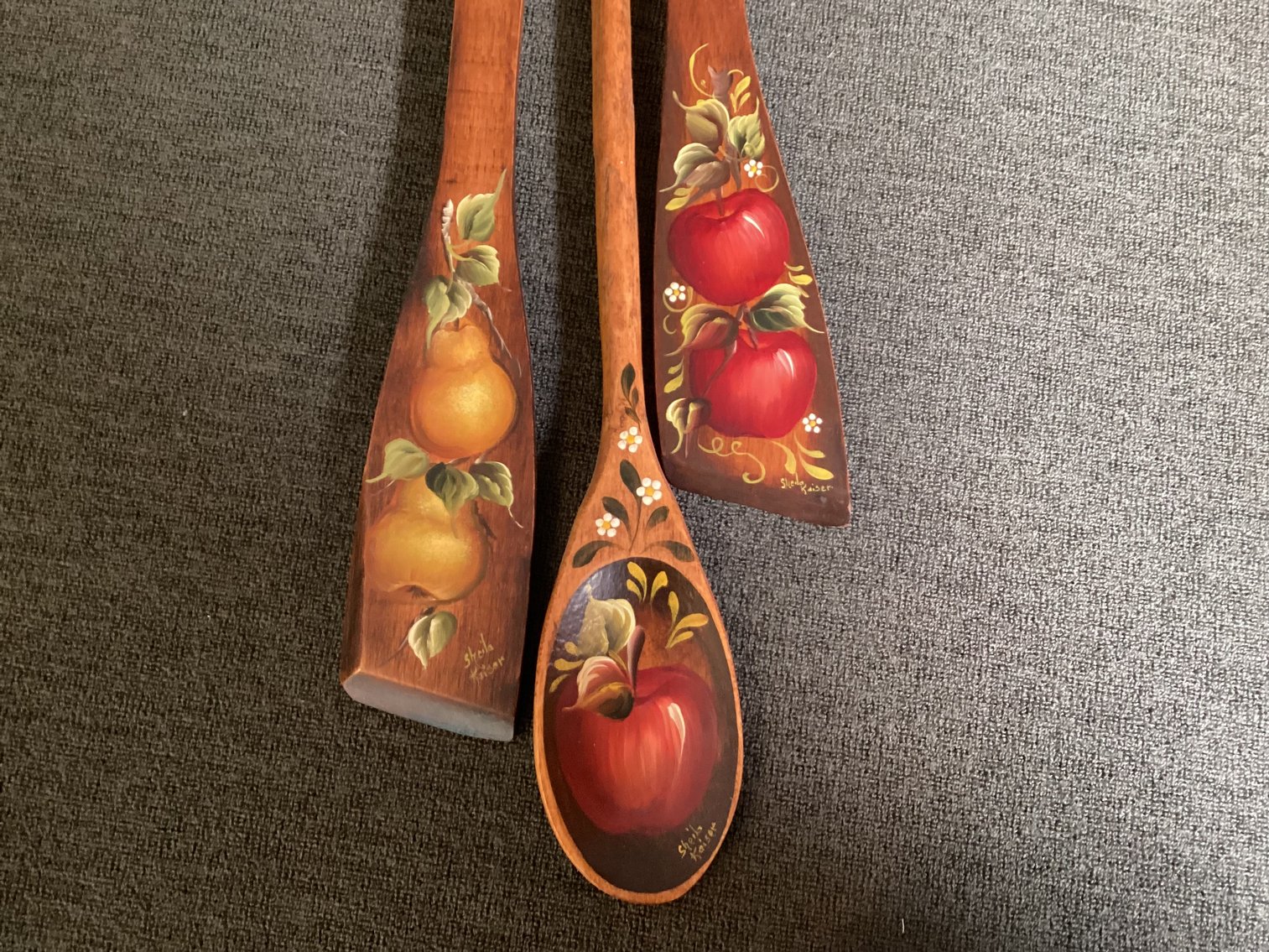 Image for Hand Painted Kitchen Utensils