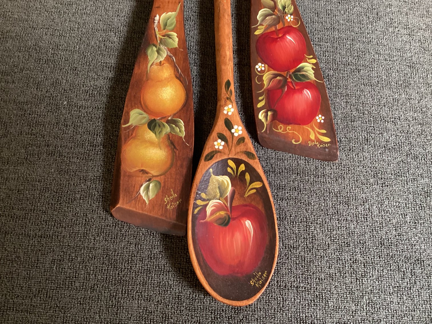 Image for Hand Painted Kitchen Utensils