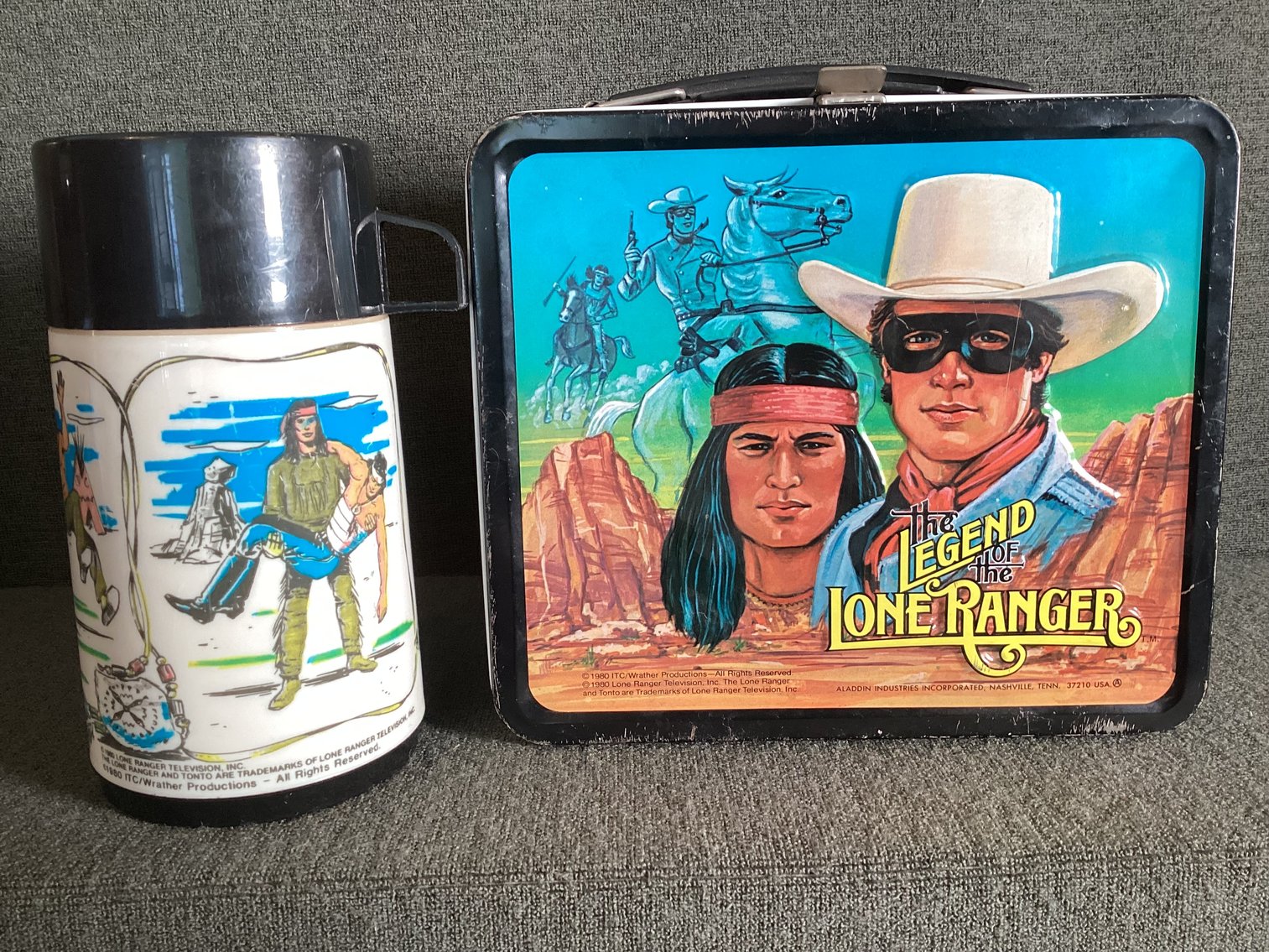 Image for The Legend of the Lone Ranger Lunch Box with Thermos