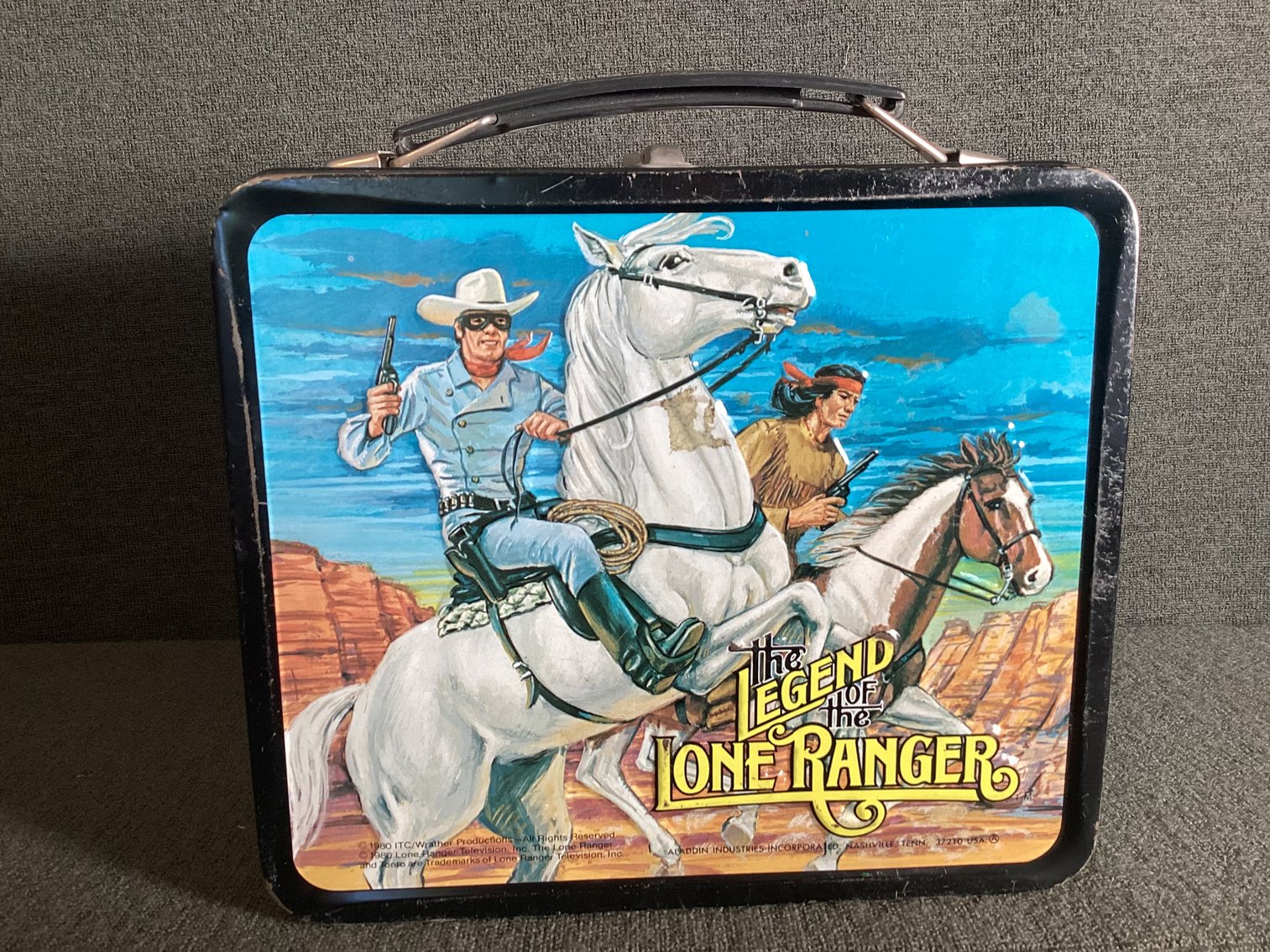 Image for The Legend of the Lone Ranger Lunch Box with Thermos