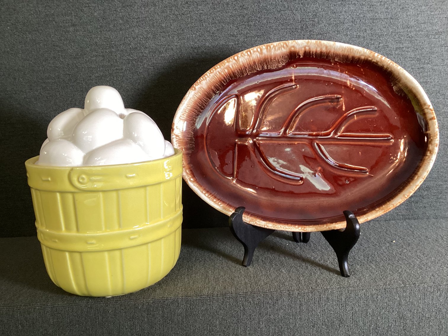 Image for McCoy Cookie Jar and Meat Platter