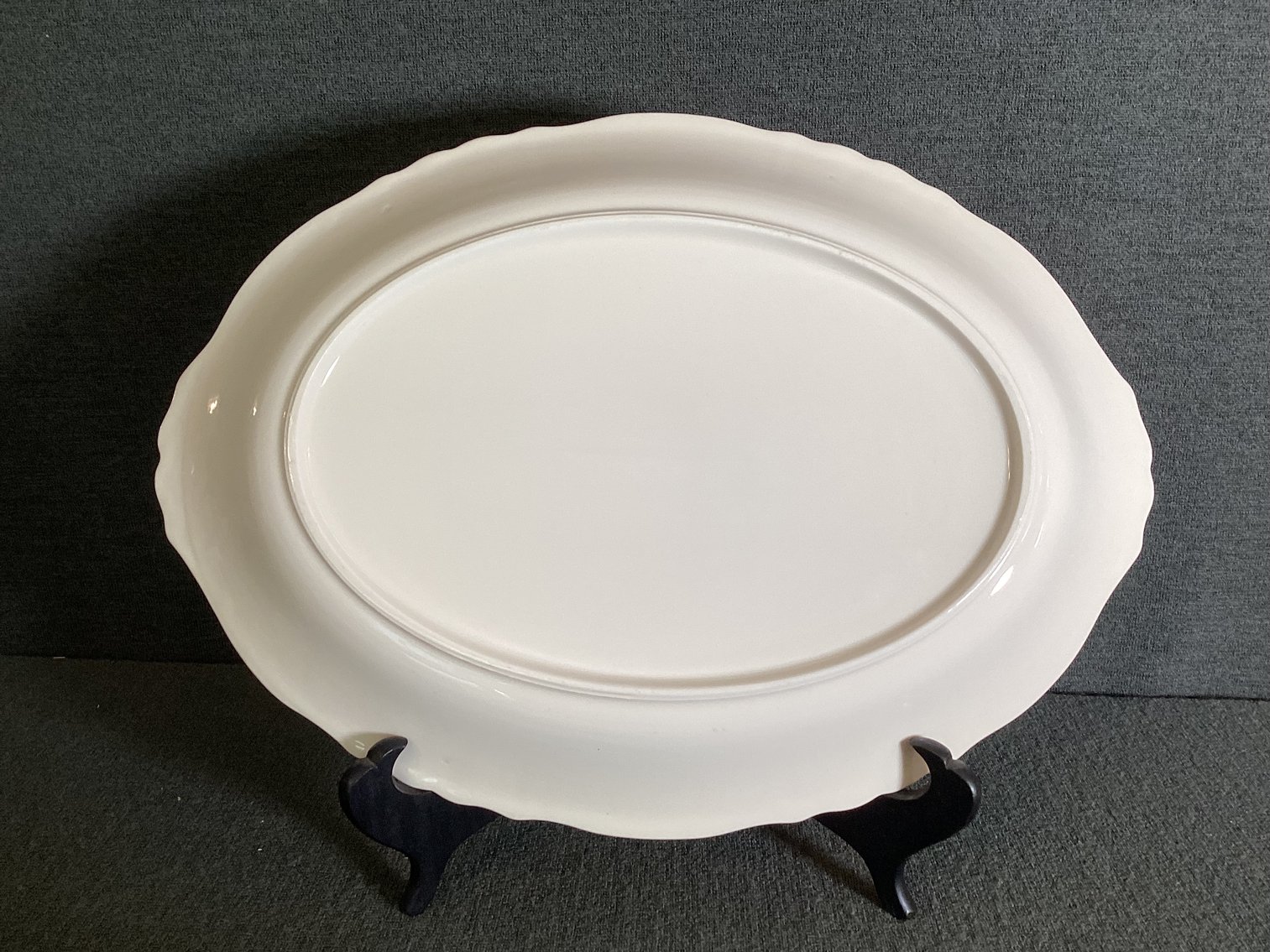 Image for White Ironstone Platter