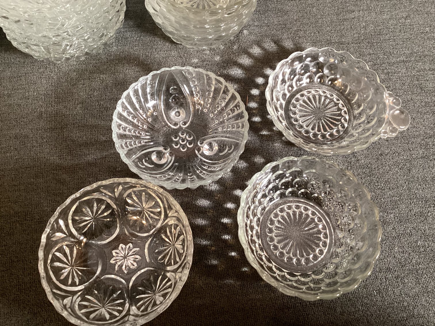 Image for 26 Pressed Glass Bowls
