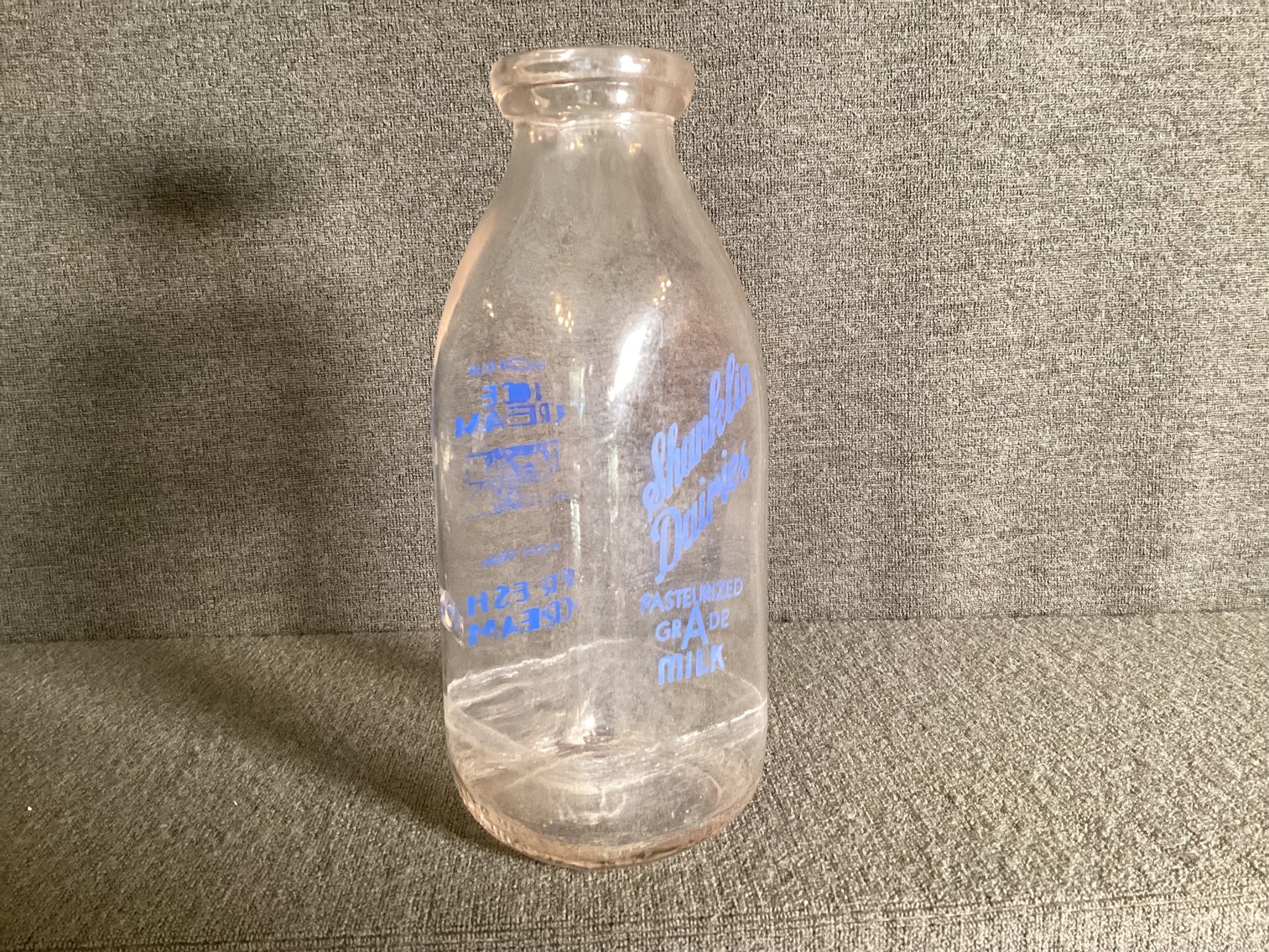 Image for Shanklin Dairy ACL Milk Bottle Marion VA