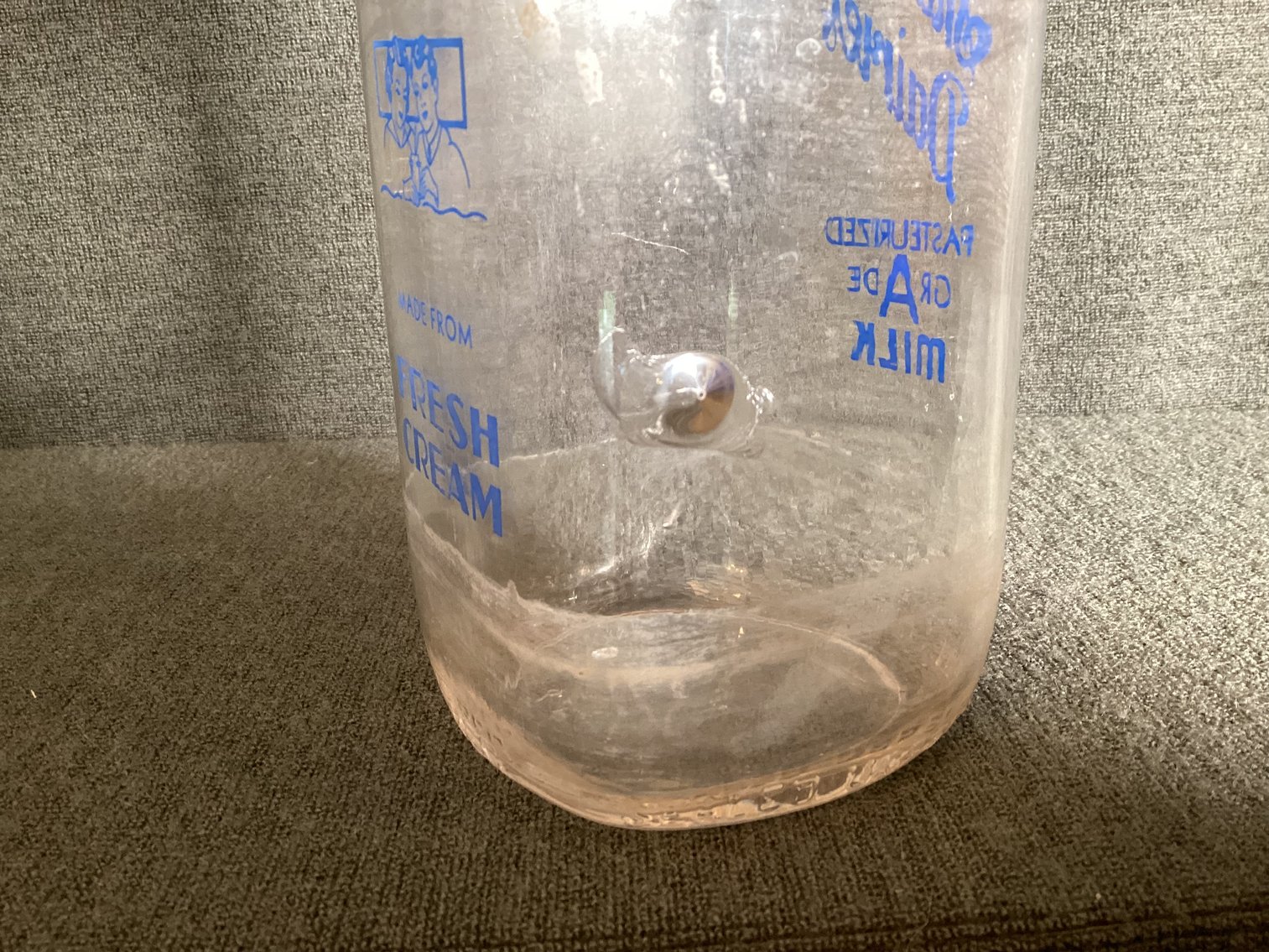 Image for Shanklin Dairy ACL Milk Bottle Marion VA