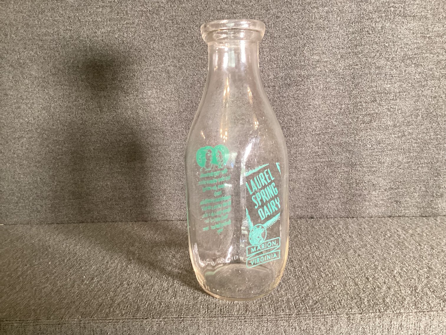 Image for Laurel Spring Dairy Milk Bottle Marion, VA