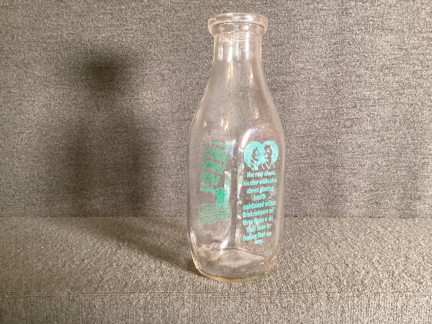 Image for Laurel Spring Dairy Milk Bottle Marion, VA