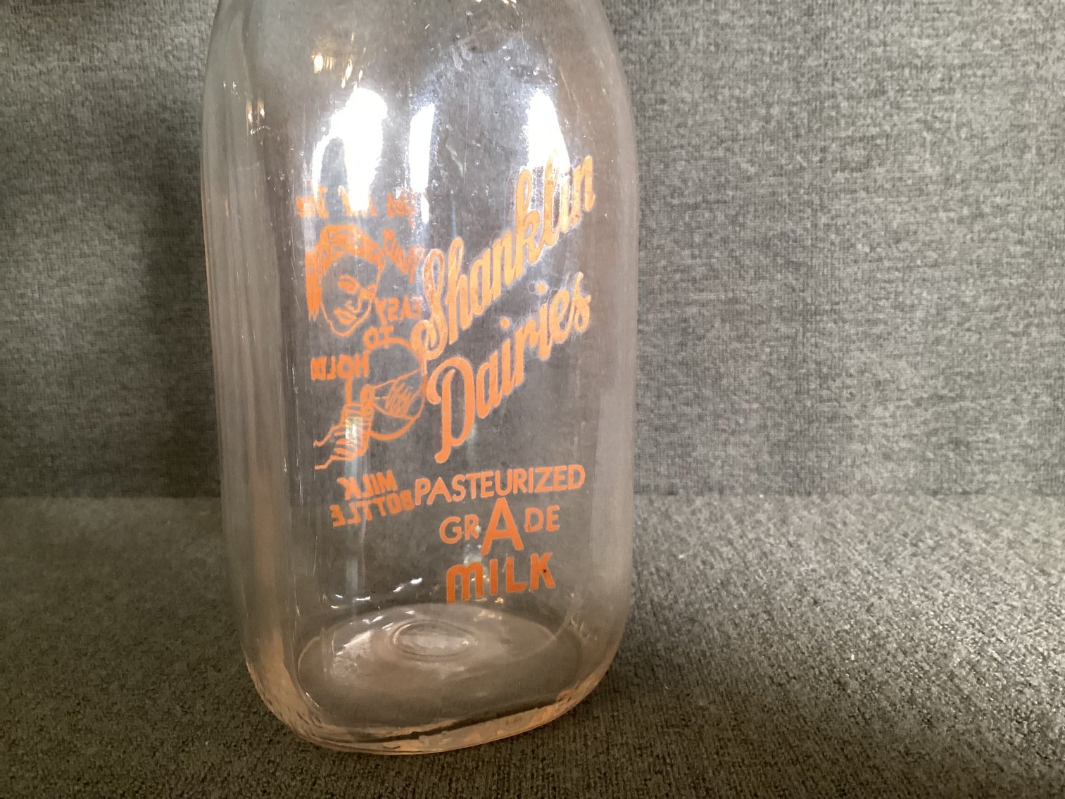Image for Shanklin ACL Dairy Bottle, Marion, VA